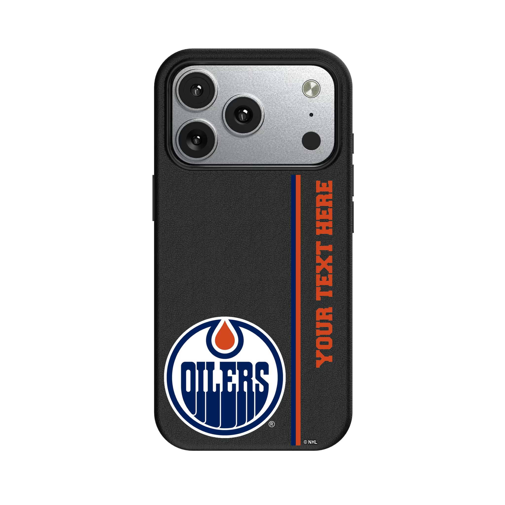 Edmonton Oilers Personalized Sidebard iPhone MagSafe Compatible Phone Case for Apple iPhone#Device_iPhone 17 Pro