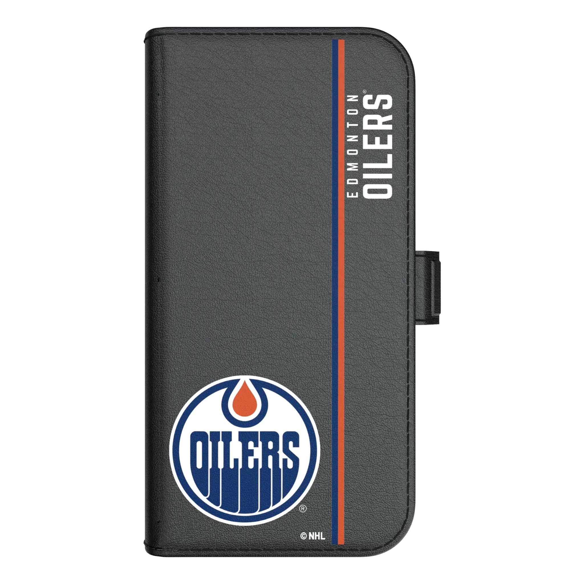 Edmonton Oilers Sidebar iPhone Folio Phone Case for Apple iPhone#Device_iPhone 17 Pro