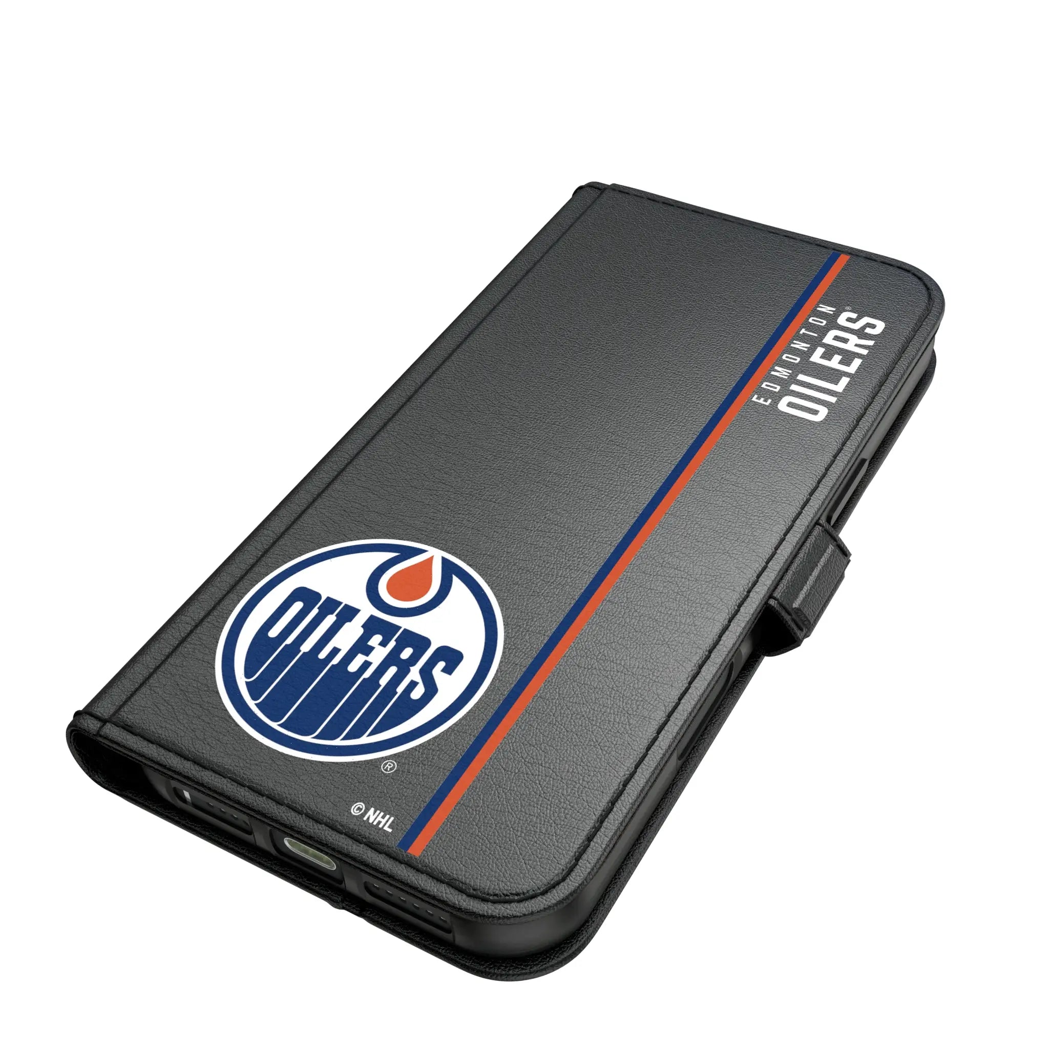 Edmonton Oilers Sidebar iPhone Folio Phone Case for Apple iPhone#Device_iPhone 17 Pro Max