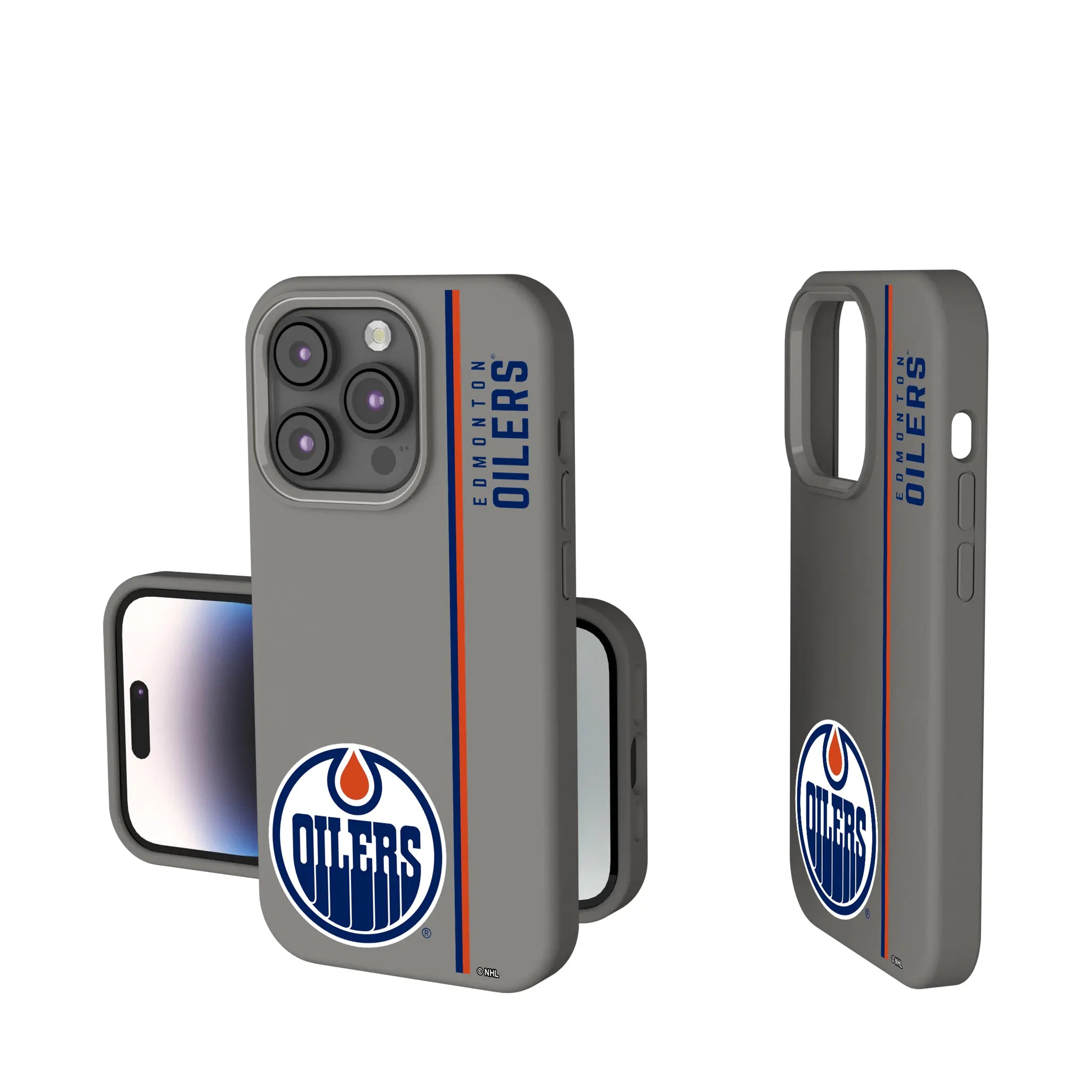 Edmonton Oilers Sidebar iPhone Soft Touch Phone Case for Apple iPhone