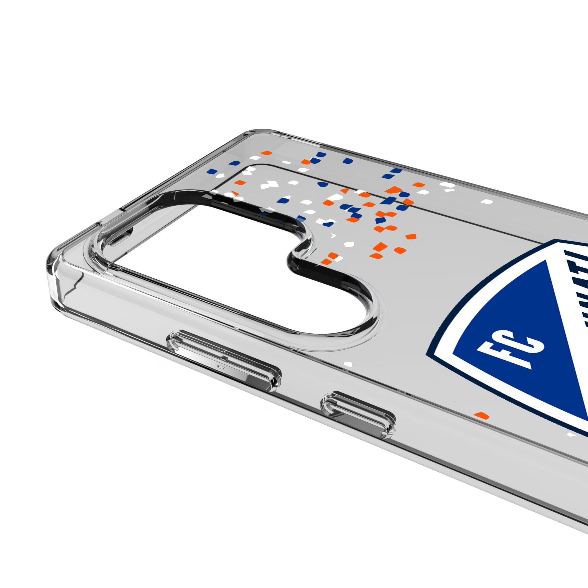 FC Cincinnati Confetti Galaxy Clear Phone Case for Samsung Galaxy - Detail