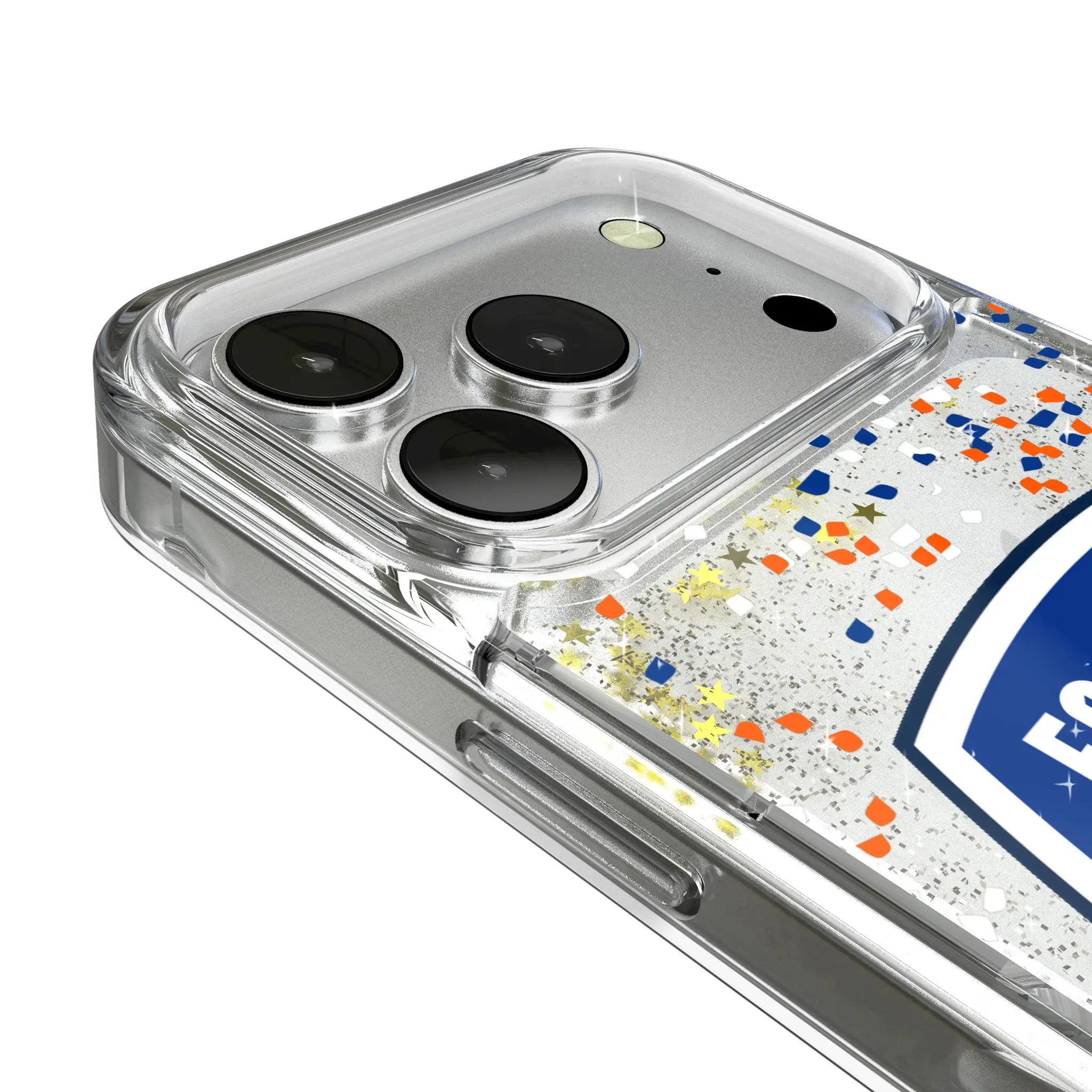 FC Cincinnati Confetti iPhone Glitter Phone Case for Apple iPhone - Detail