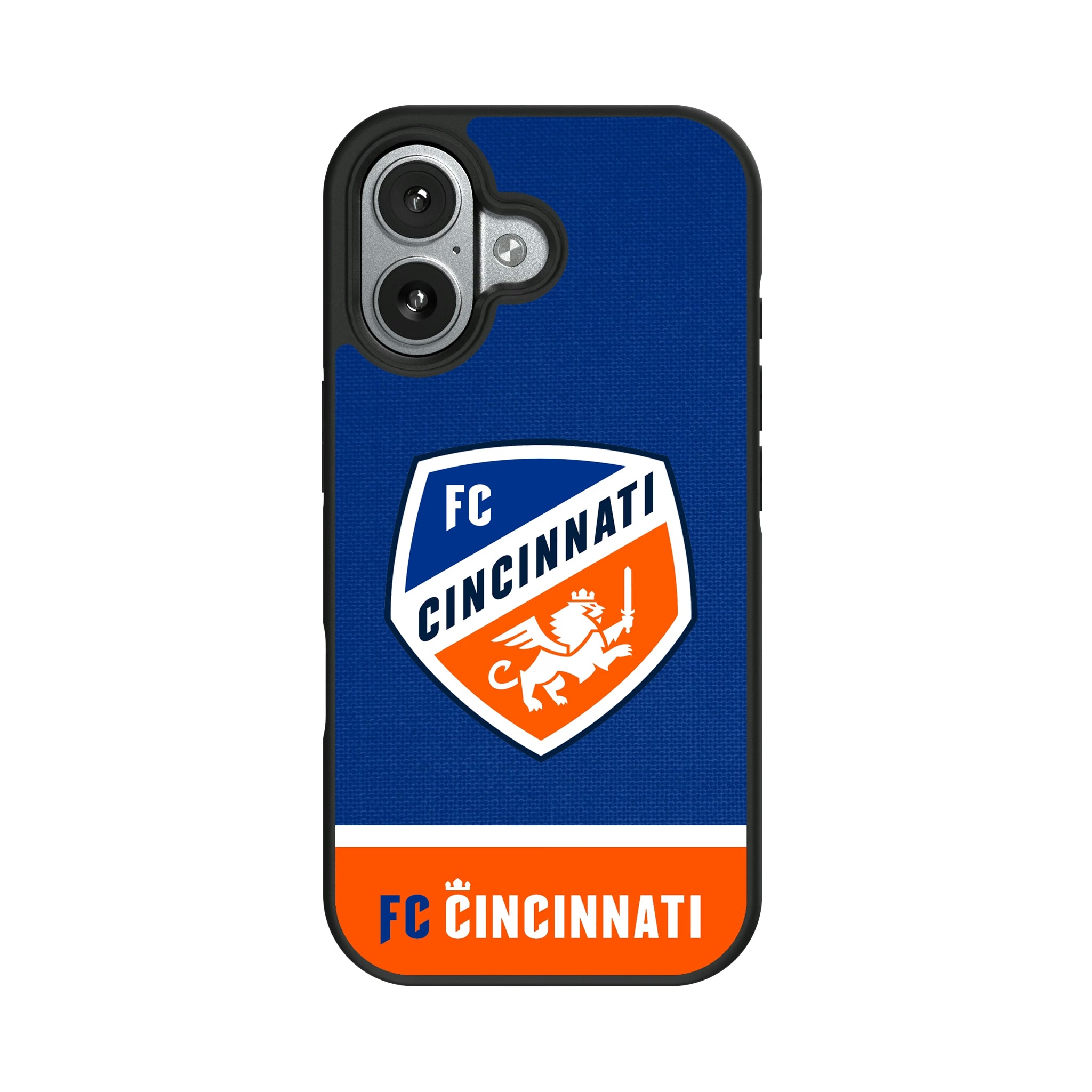 FC Cincinnati Endzone Solid iPhone Bump Phone Case for Apple iPhone#Device_iPhone 17