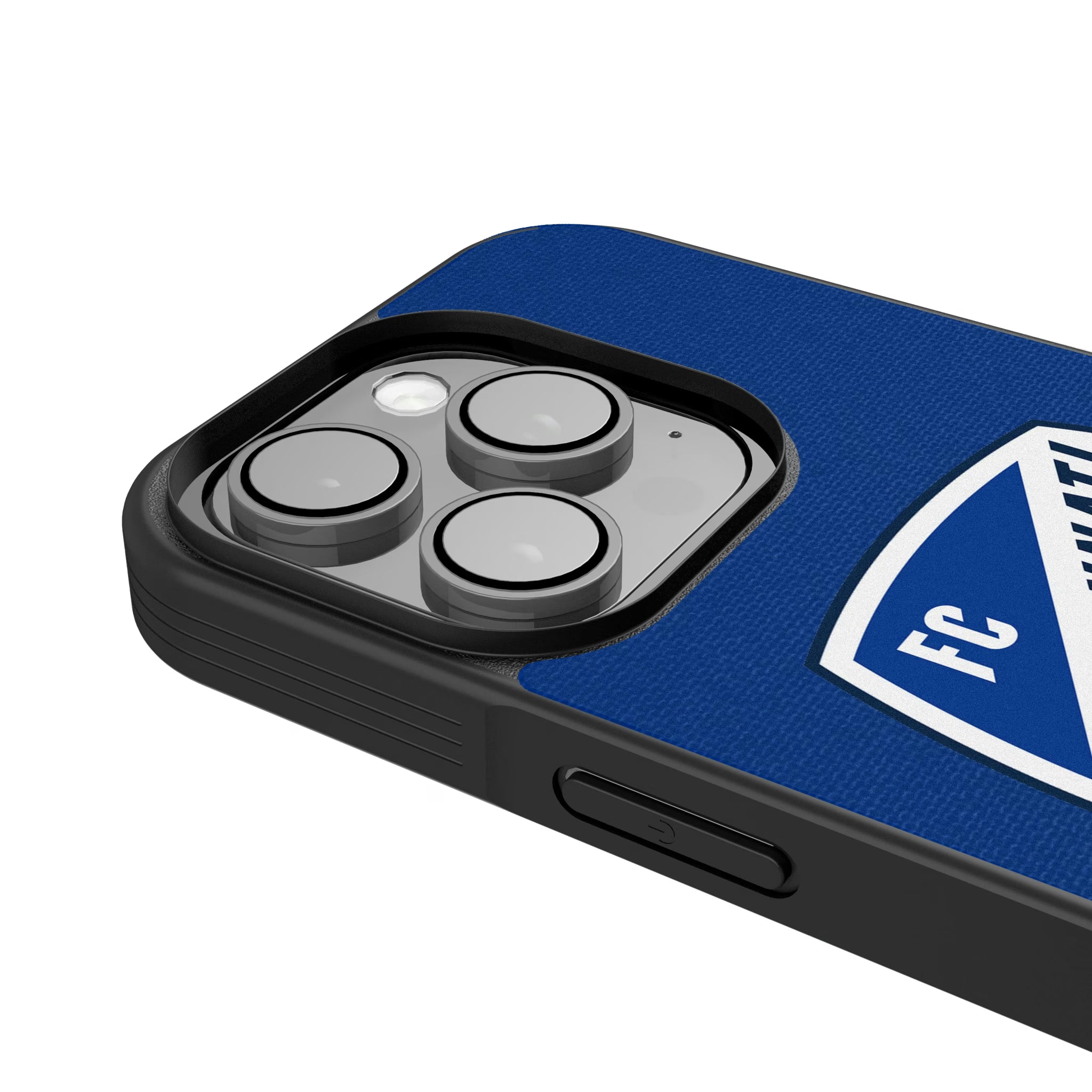 FC Cincinnati Endzone Solid iPhone Bump Phone Case for Apple iPhone - Detail