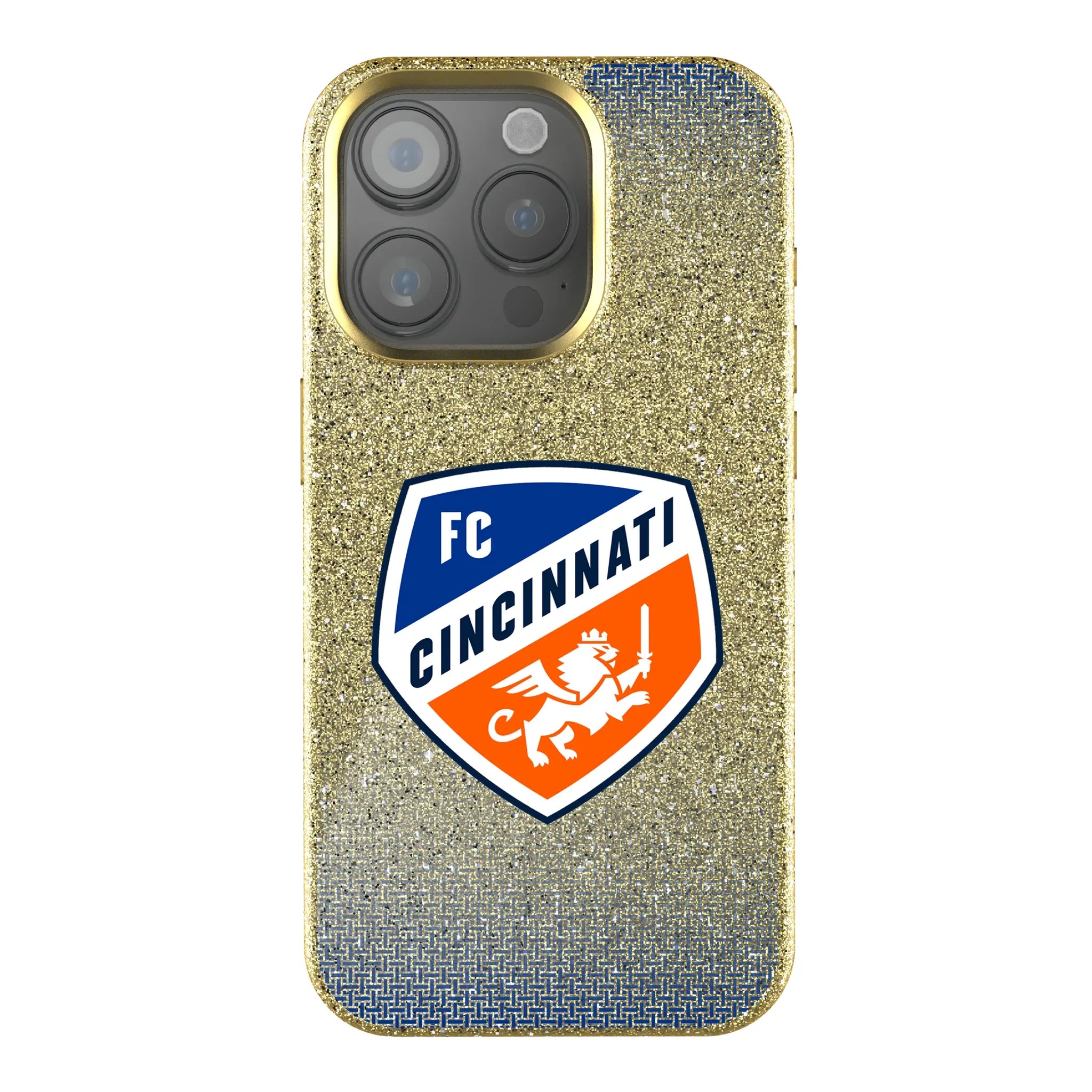FC Cincinnati Linen iPhone Bling Phone Case for Apple iPhone