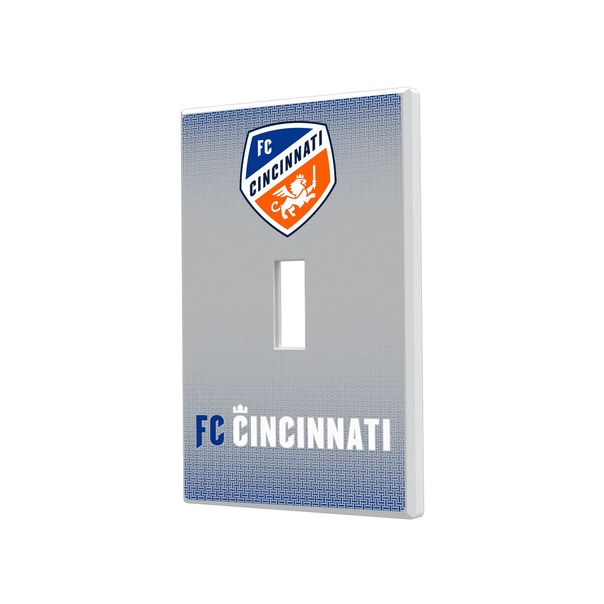 FC Cincinnati Linen Hidden-Screw Light Switch Plate#Style_Single Toggle