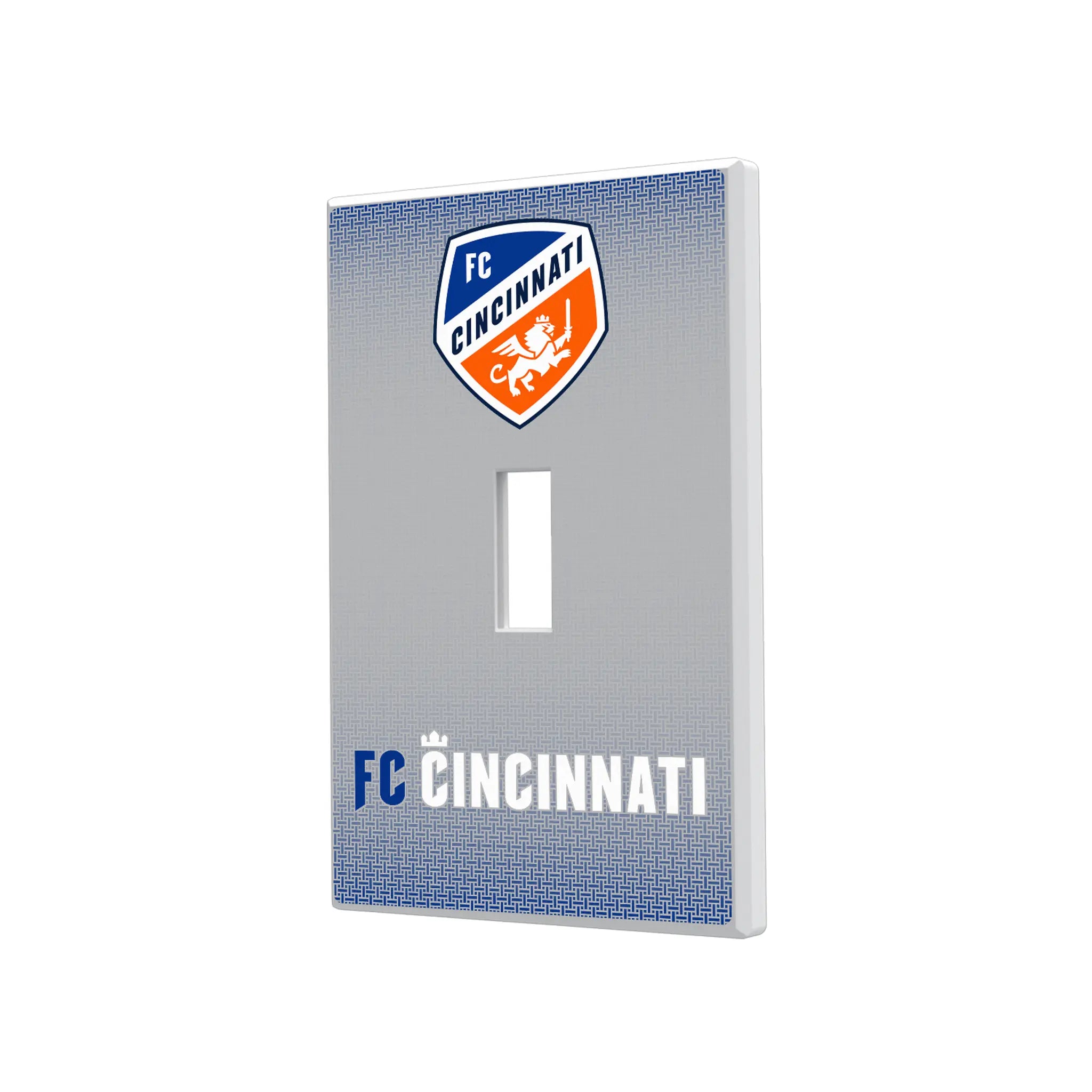 FC Cincinnati Linen Hidden-Screw Light Switch Plate#Style_Single Toggle