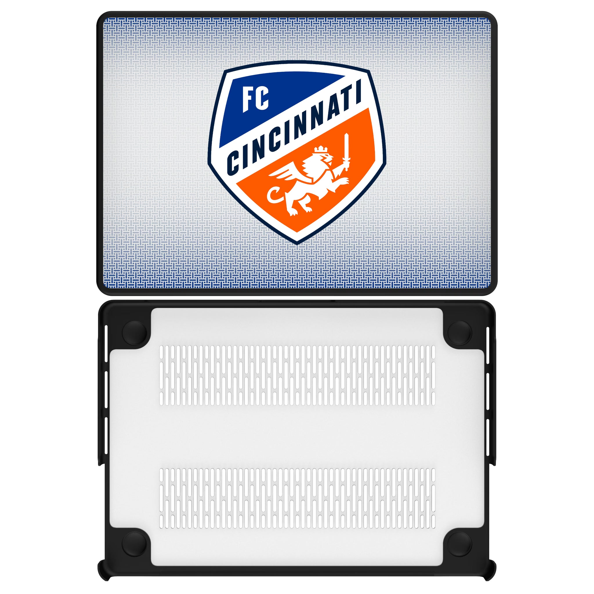 FC Cincinnati Linen MacBook Laptop Case for Apple MacBook#Device_MacBook Pro (14-inch, 2021) / MacBook Pro (14-inch, 2023) / MacBook Pro (14-inch, 2024)