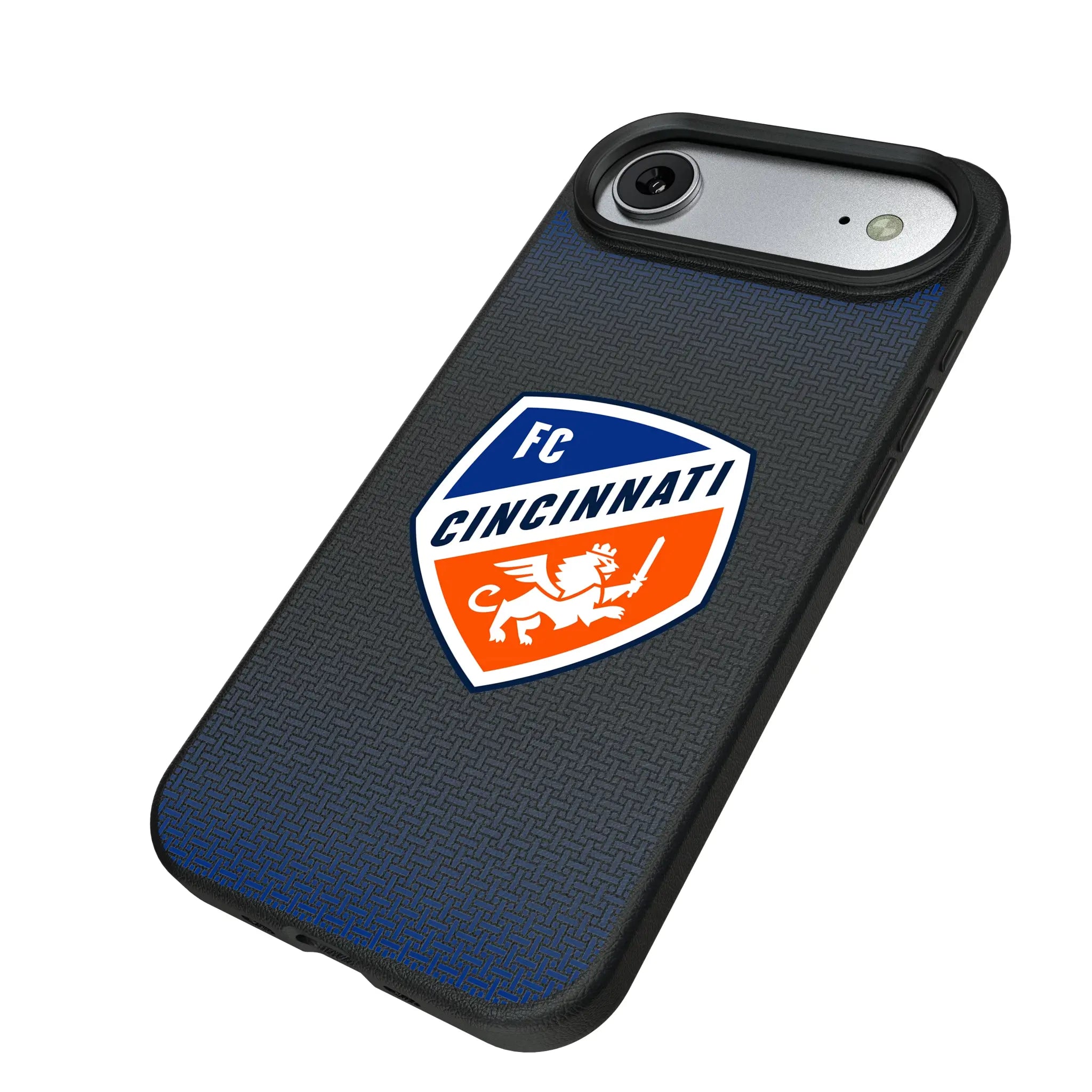 FC Cincinnati Linen iPhone MagSafe Compatible Phone Case for Apple iPhone - Isometric View#Device_iPhone Air