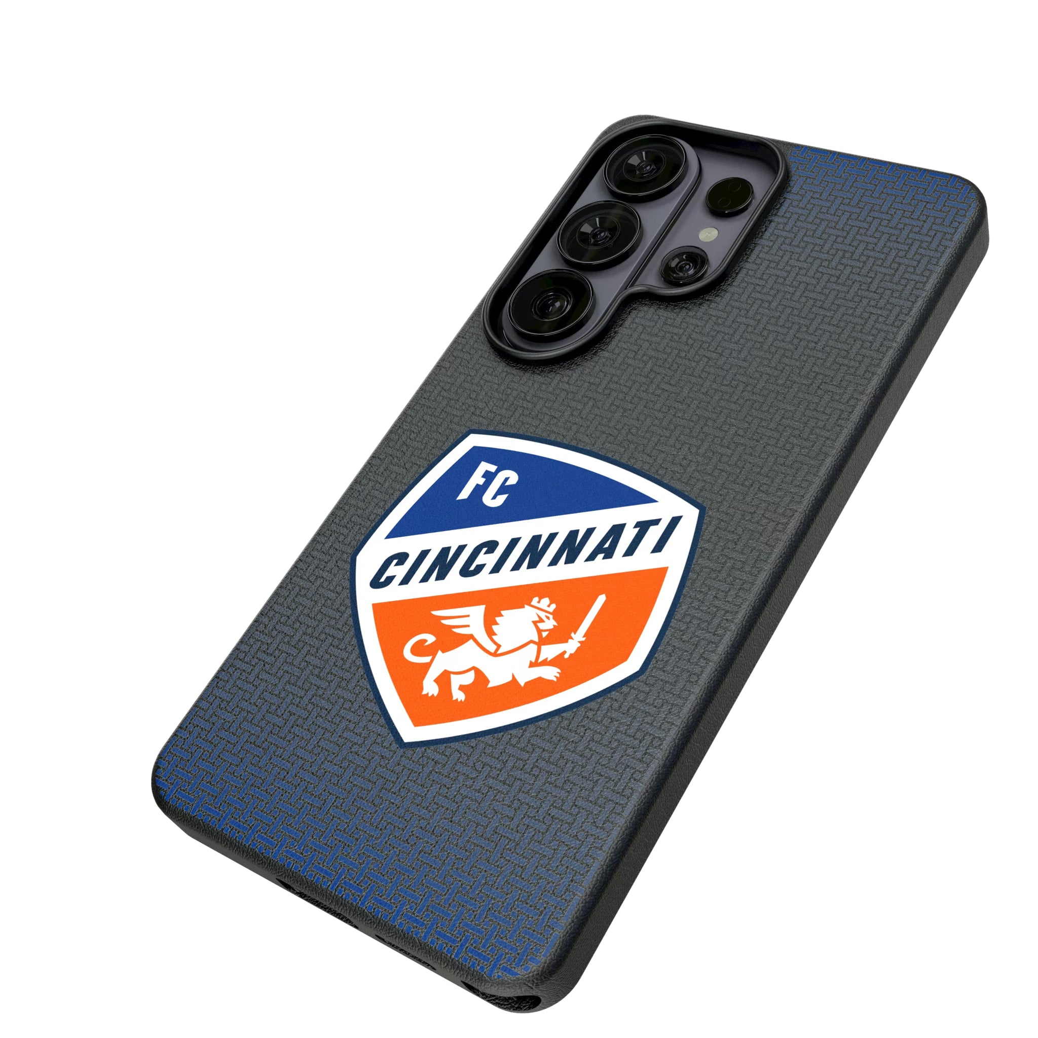FC Cincinnati Linen Galaxy MagSafe Compatible Phone Case for Samsung Galaxy - Isometric View