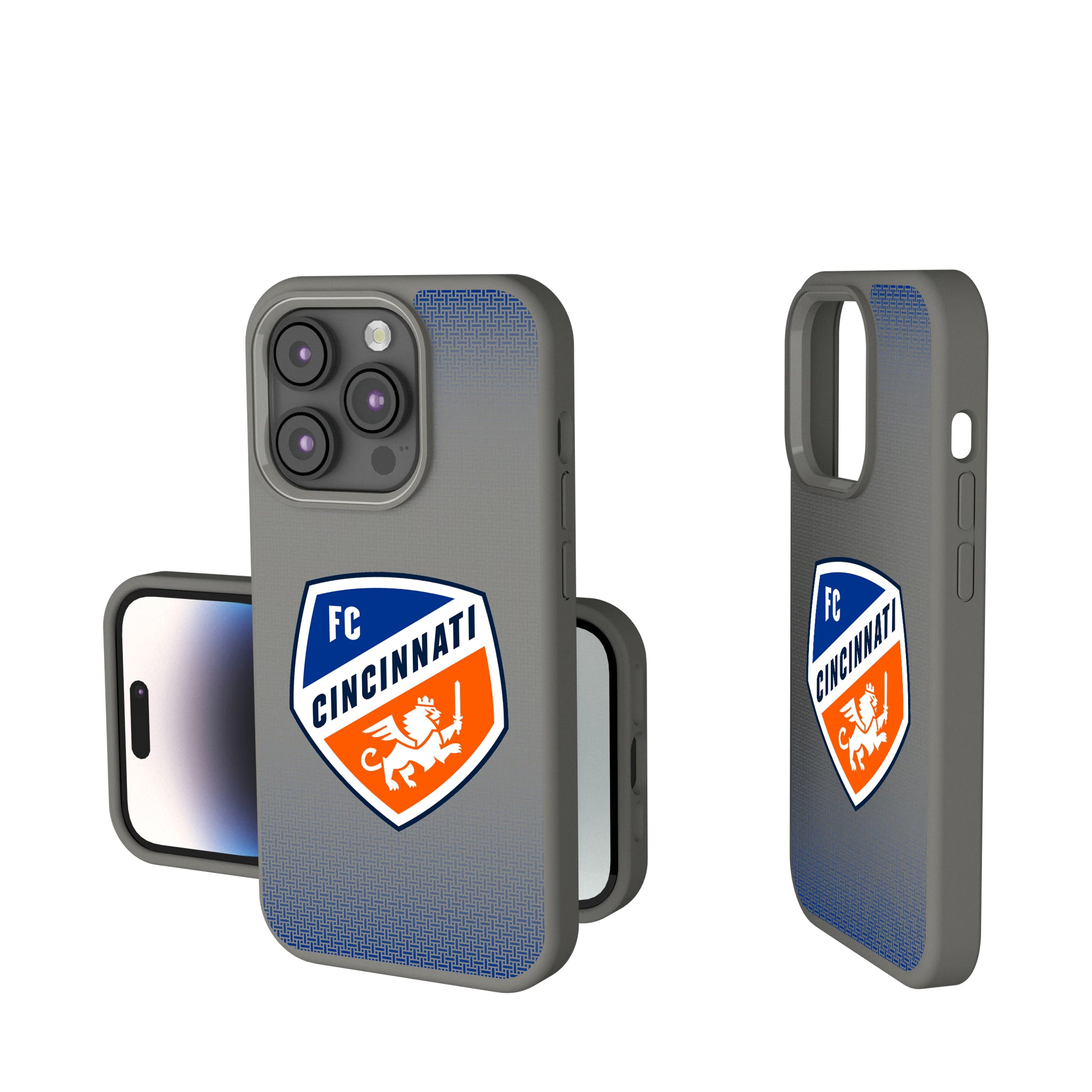 FC Cincinnati Linen iPhone Soft Touch Phone Case for Apple iPhone