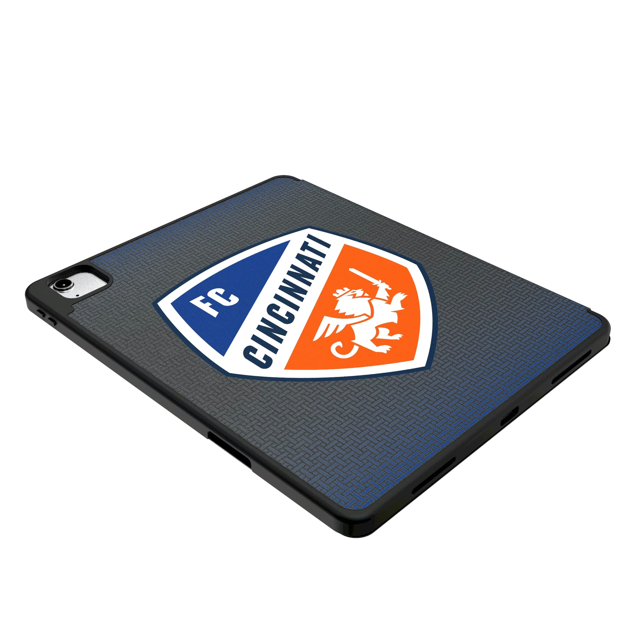 FC Cincinnati Linen iPad Tablet Case for Apple iPad - Isometric View