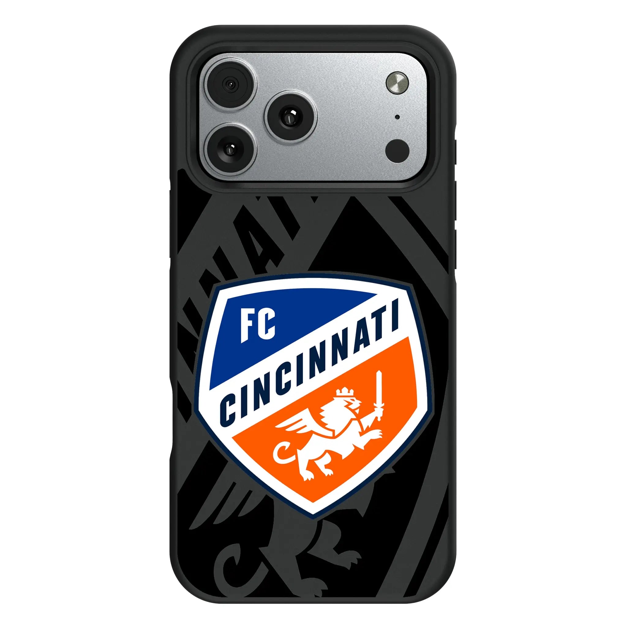 FC Cincinnati Monocolor Tilt iPhone Bump Phone Case for Apple iPhone#Device_iPhone 17 Pro Max