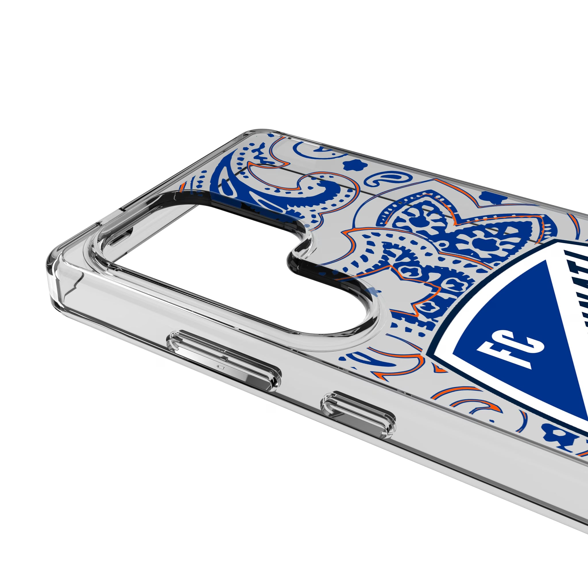 FC Cincinnati Paisley Galaxy Clear Phone Case for Samsung Galaxy - Detail