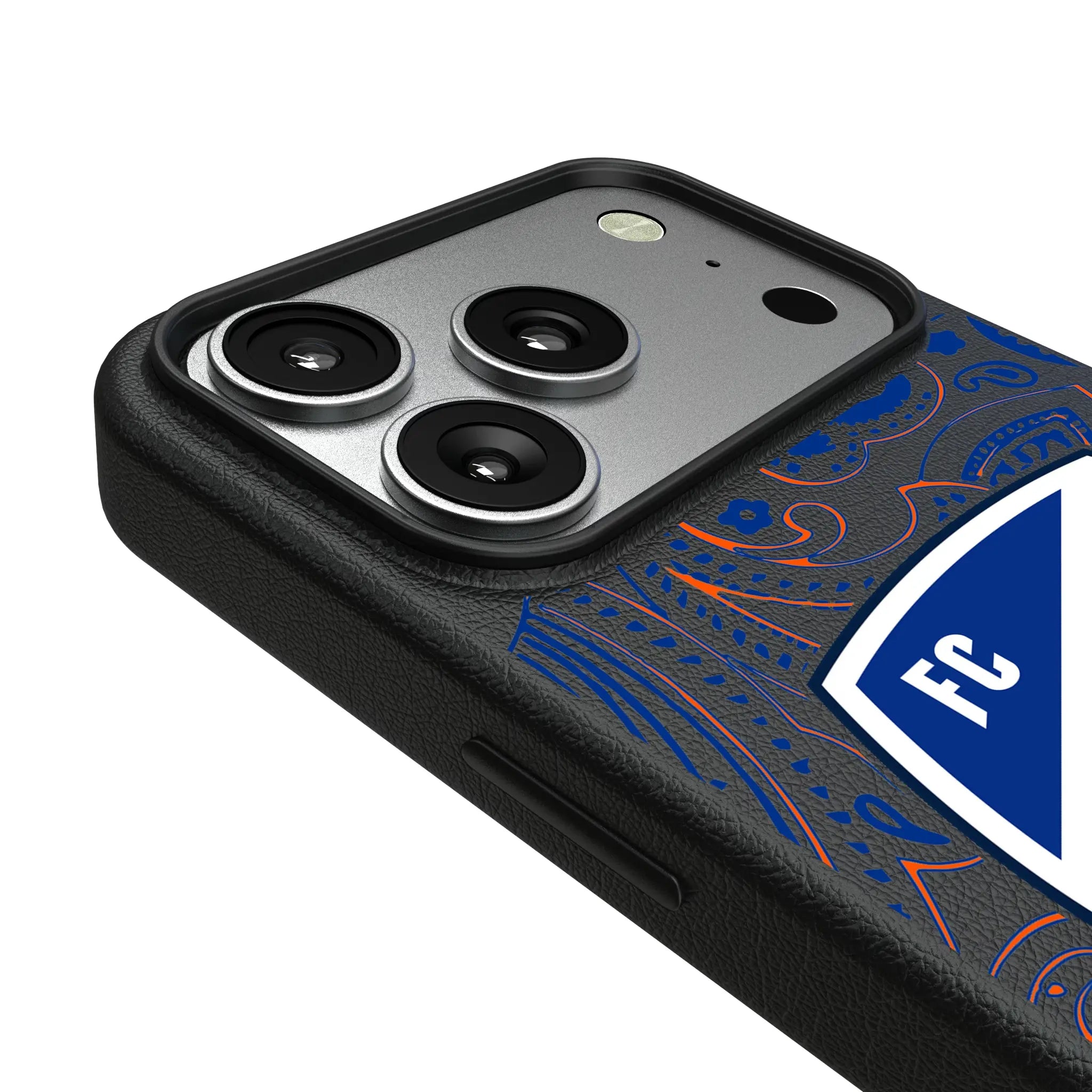 FC Cincinnati Paisley iPhone MagSafe Compatible Phone Case for Apple iPhone - Detail#Device_iPhone 17 Pro