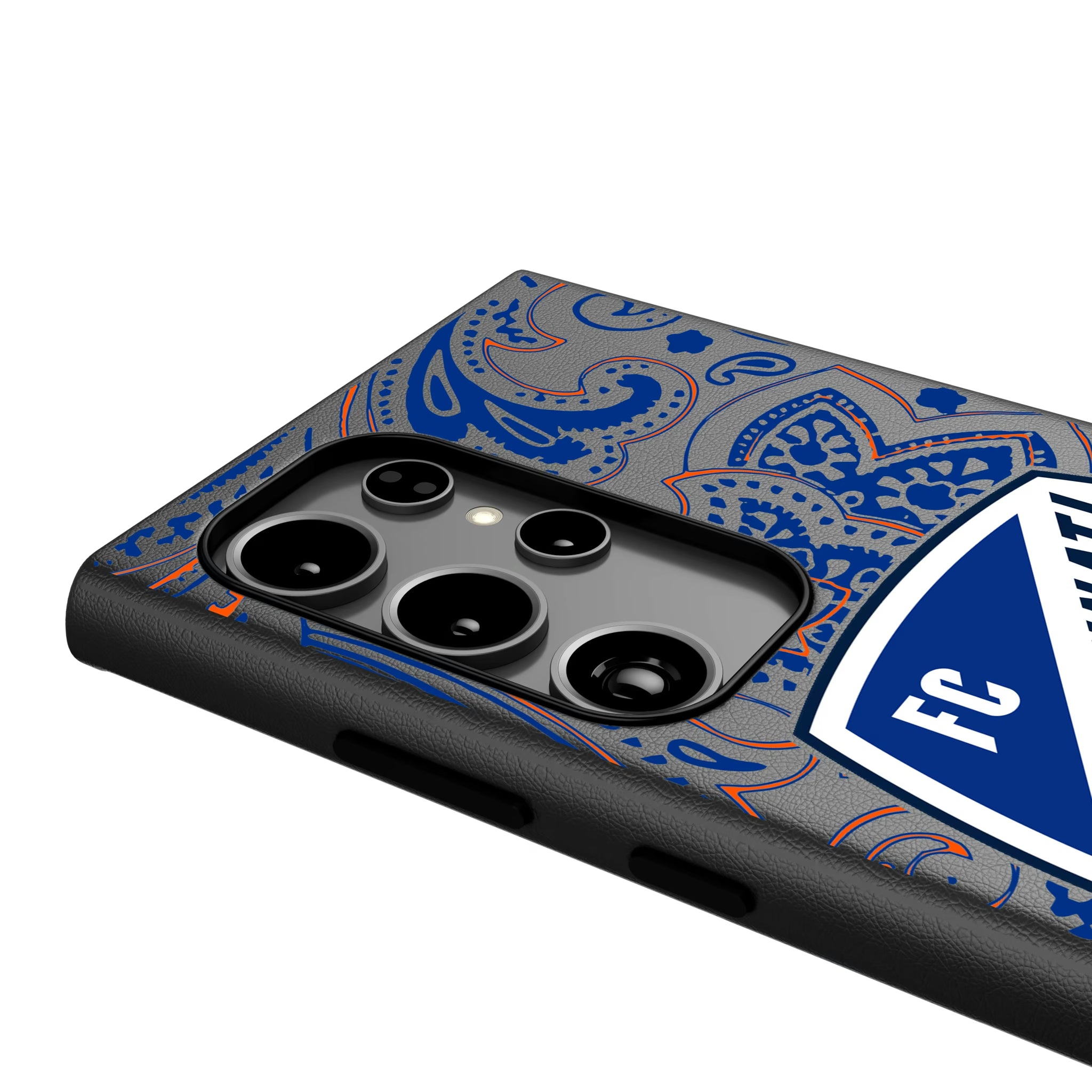 FC Cincinnati Paisley Galaxy MagSafe Compatible Phone Case for Samsung Galaxy - Detail