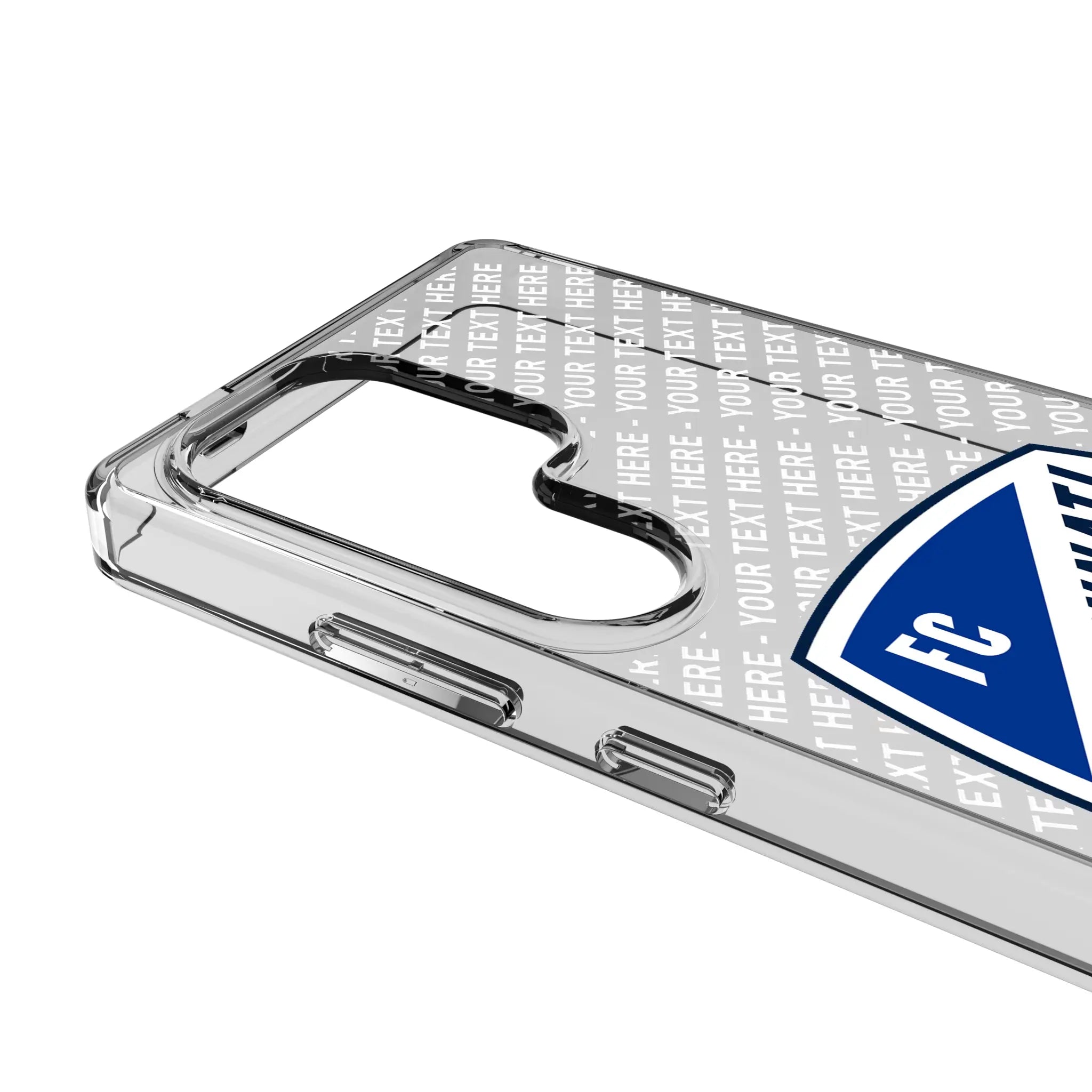 FC Cincinnati Personalized EndZone Plus Galaxy Clear Phone Case for Samsung Galaxy - Detail