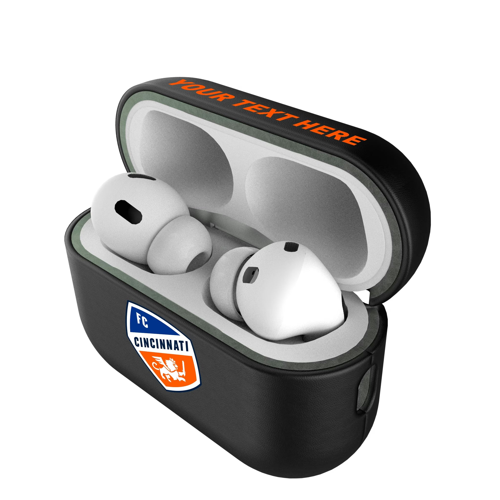 FC Cincinnati Personalized Insignia AirPods AirPod Case Cover#Device_AirPods Pro 2nd Gen