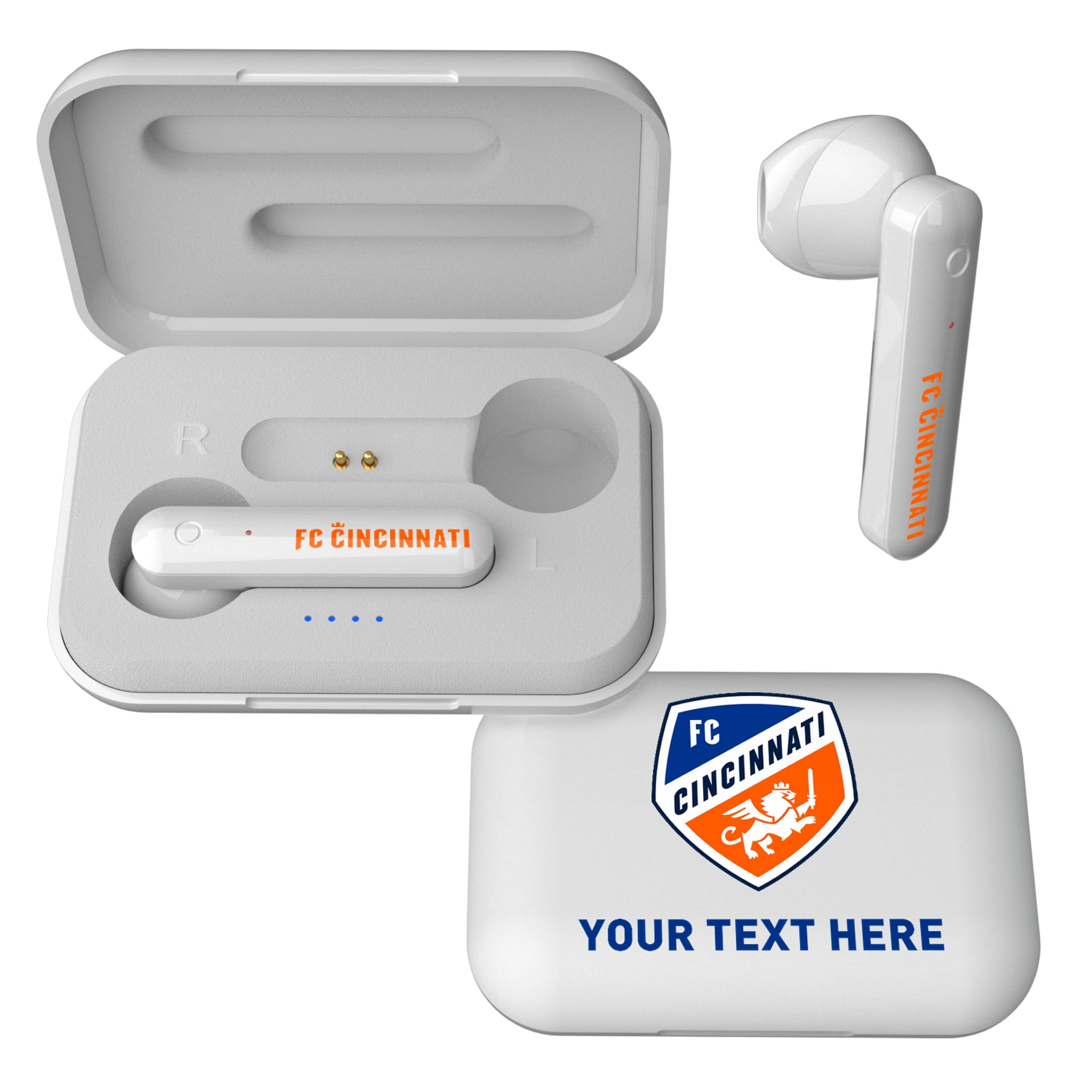 FC Cincinnati Personalized Insignia Wireless TWS Earbuds