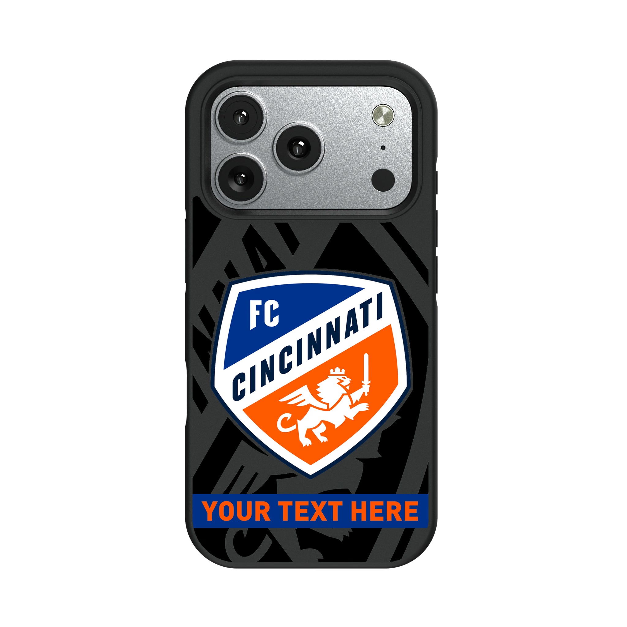 FC Cincinnati Personalized Tilt iPhone Bump Phone Case for Apple iPhone#Device_iPhone 17 Pro
