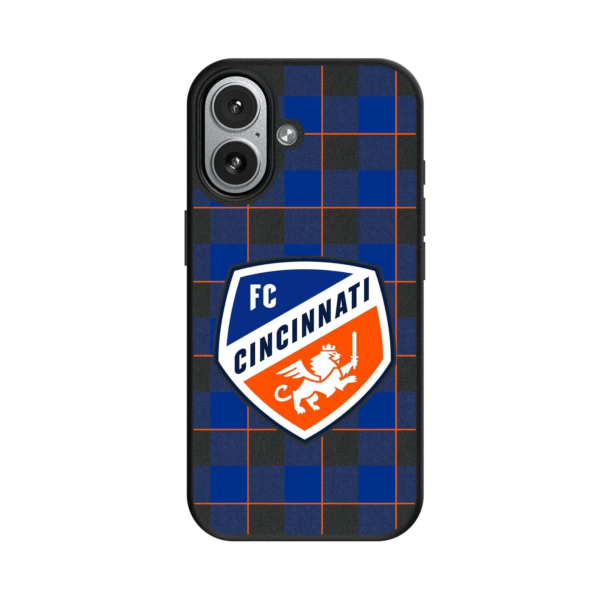 FC Cincinnati Plaid iPhone MagSafe Compatible Phone Case for Apple iPhone#Device_iPhone 17