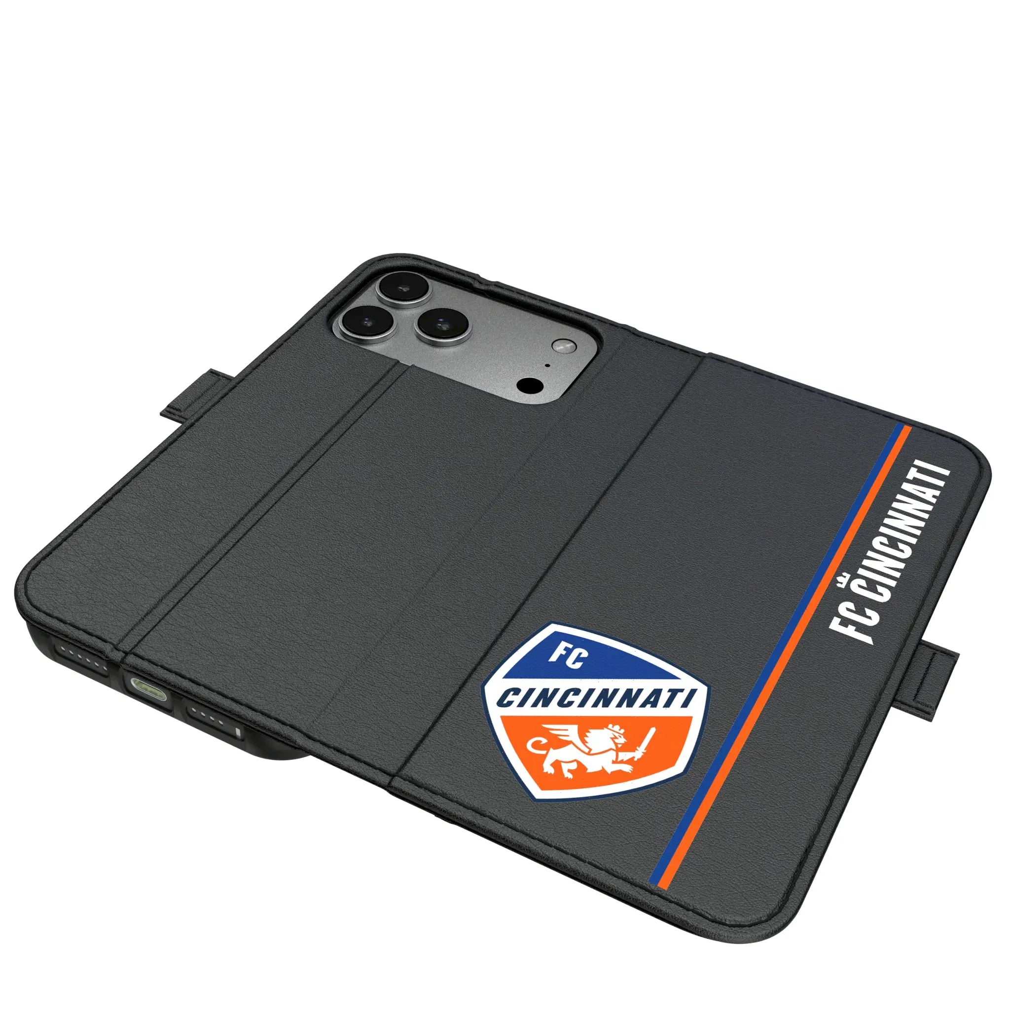 FC Cincinnati Sidebar iPhone Folio Phone Case for Apple iPhone#Device_iPhone 17 Pro Max