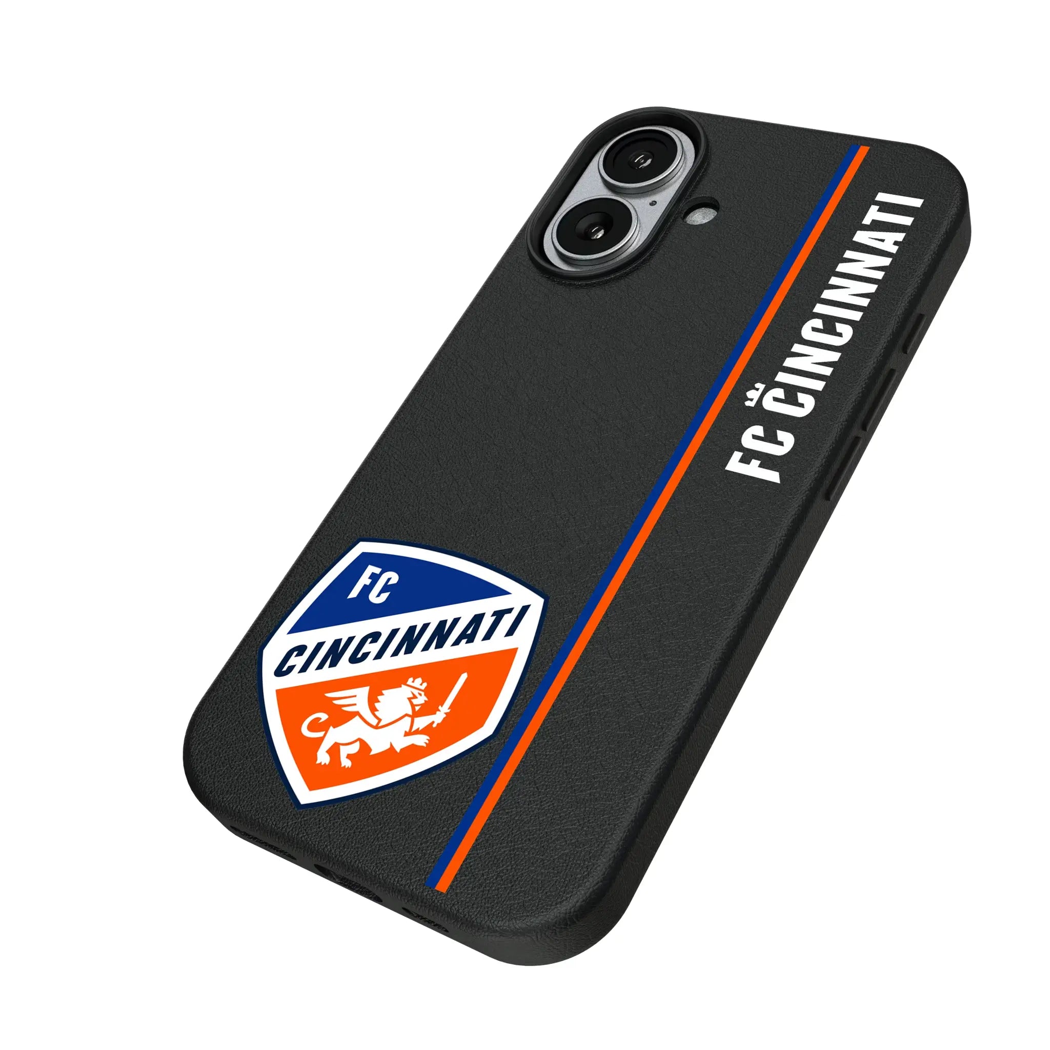 FC Cincinnati Sidebar iPhone MagSafe Compatible Phone Case for Apple iPhone - Isometric View#Device_iPhone 17