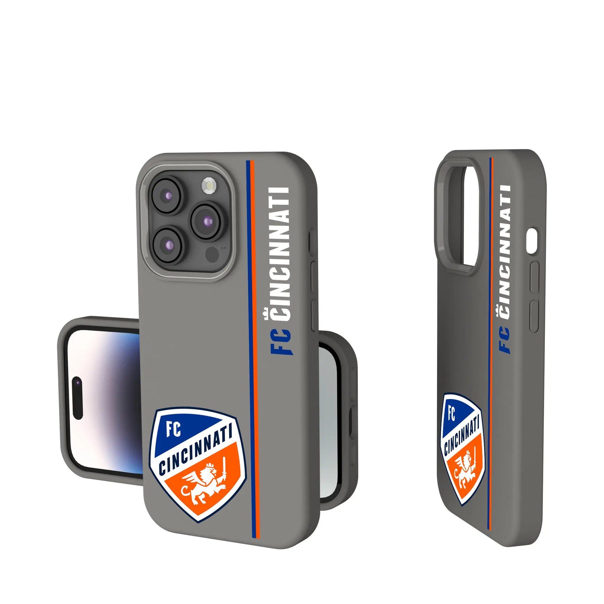 FC Cincinnati Sidebar iPhone Soft Touch Phone Case for Apple iPhone