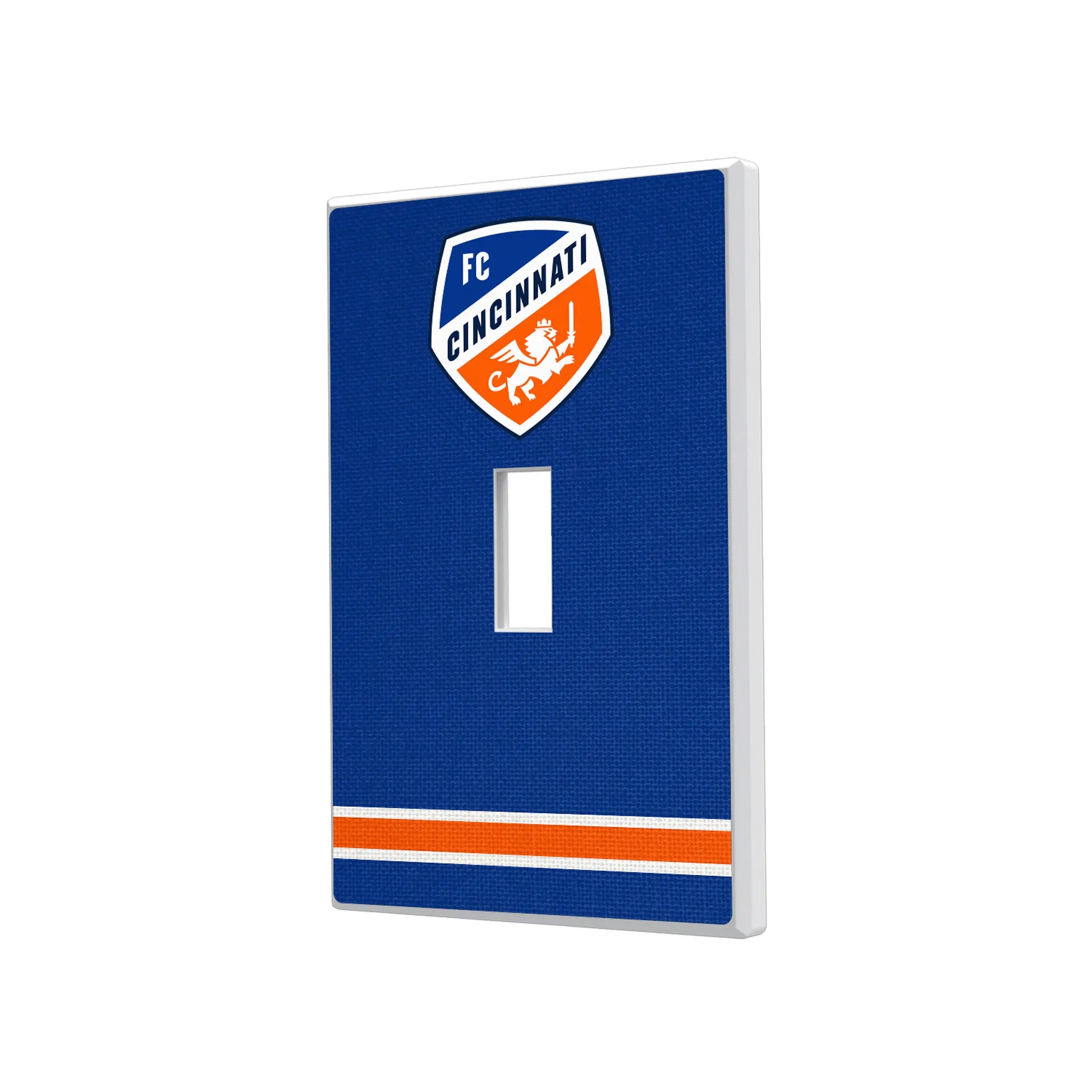 FC Cincinnati Stripe Hidden-Screw Light Switch Plate#Style_Single Toggle