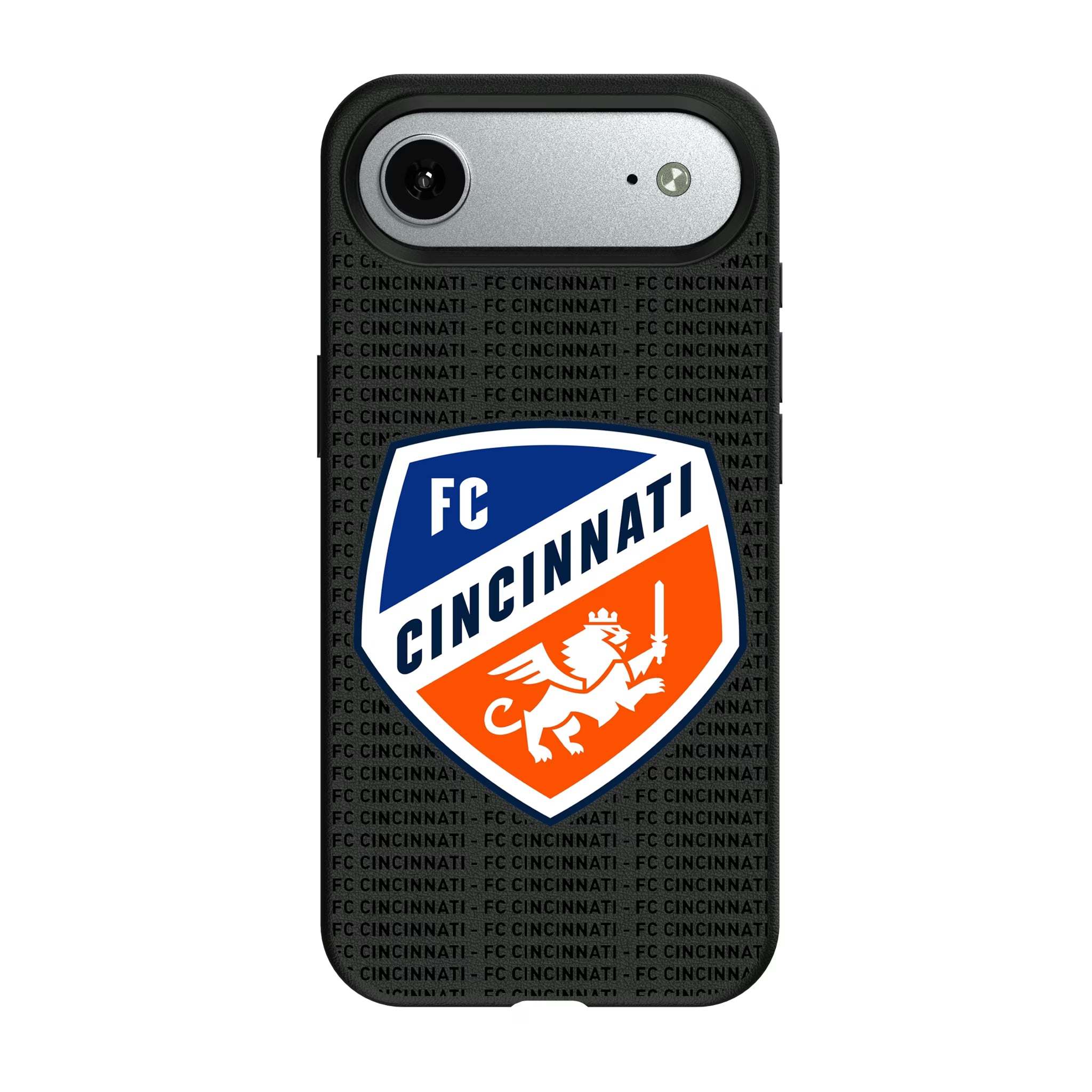 FC Cincinnati Text Backdrop iPhone MagSafe Compatible Phone Case for Apple iPhone#Device_iPhone Air