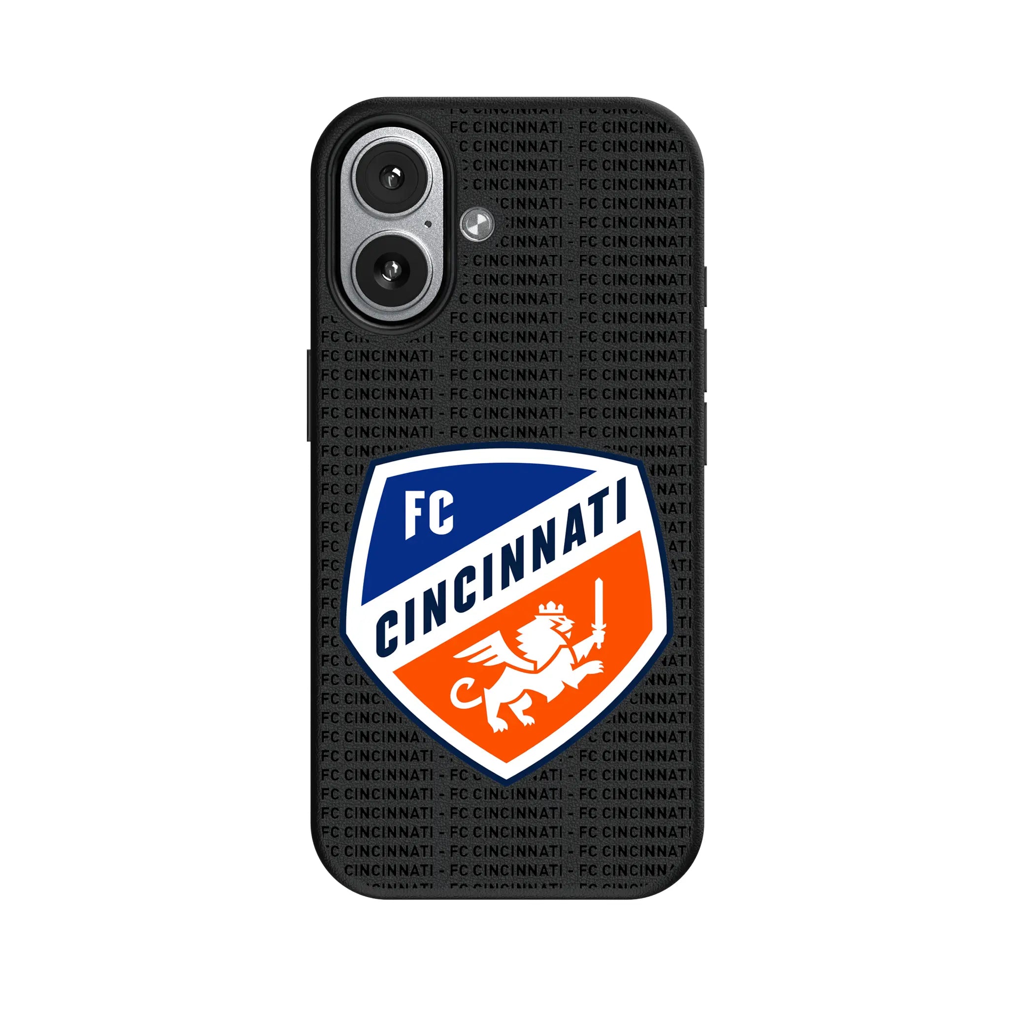 FC Cincinnati Text Backdrop iPhone MagSafe Compatible Phone Case for Apple iPhone#Device_iPhone 17