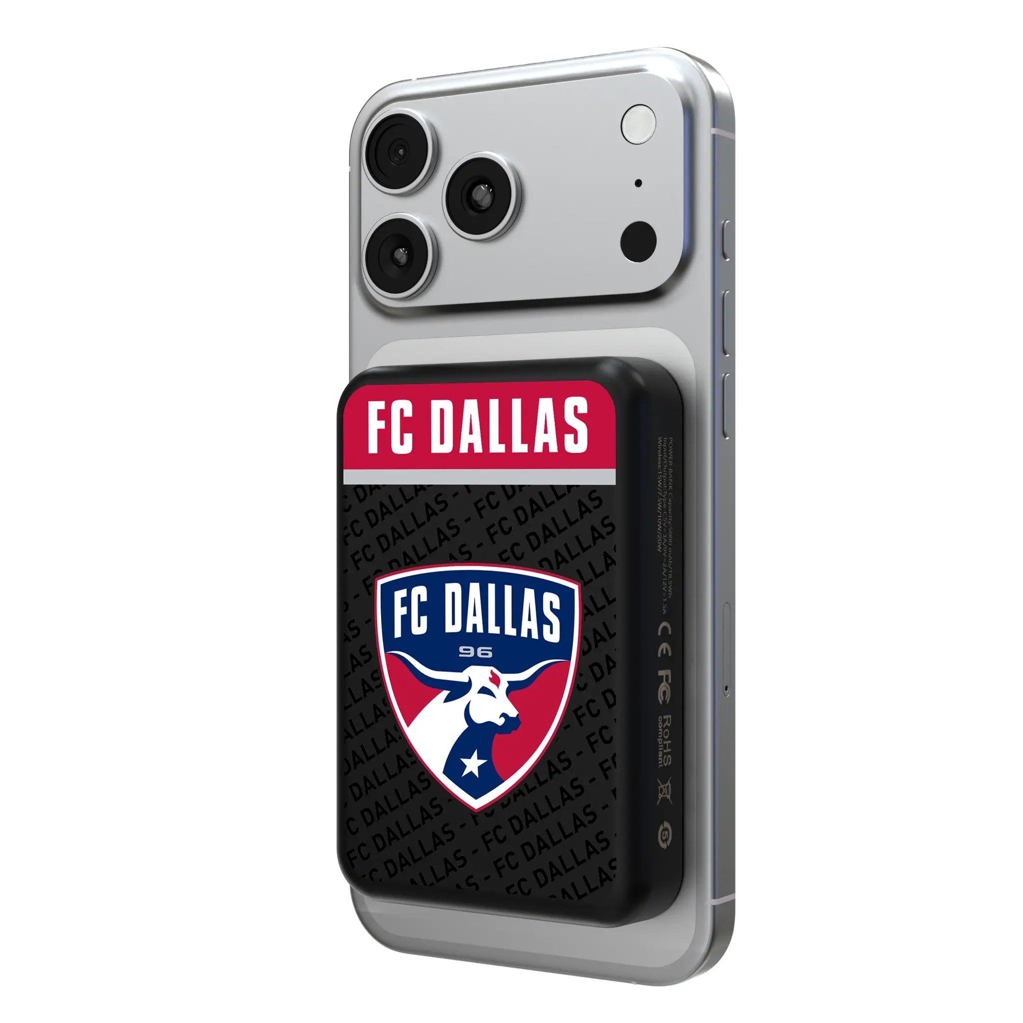FC Dallas Endzone Plus Wireless Mag Power Bank