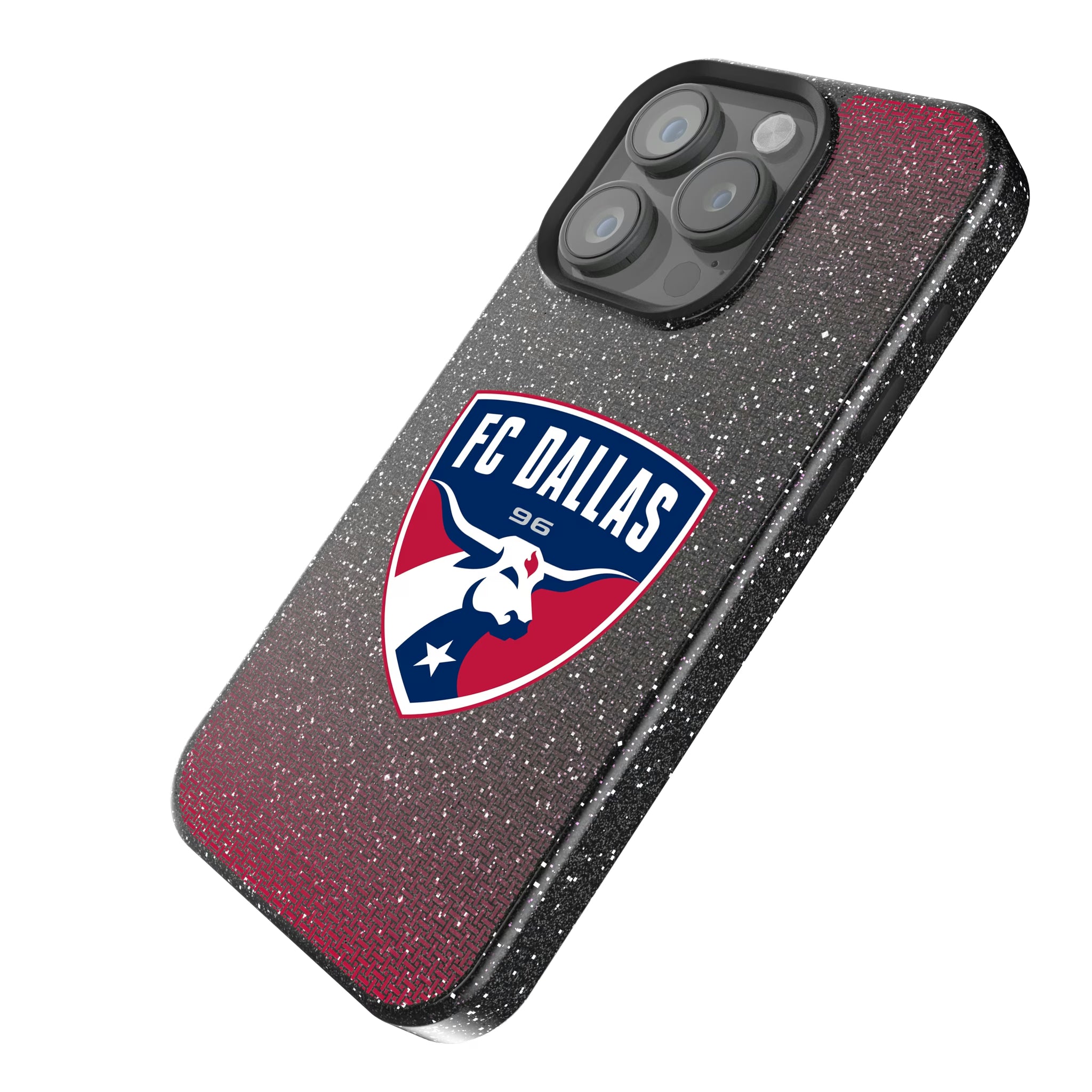 FC Dallas Linen iPhone Bling Phone Case for Apple iPhone - Isometric View