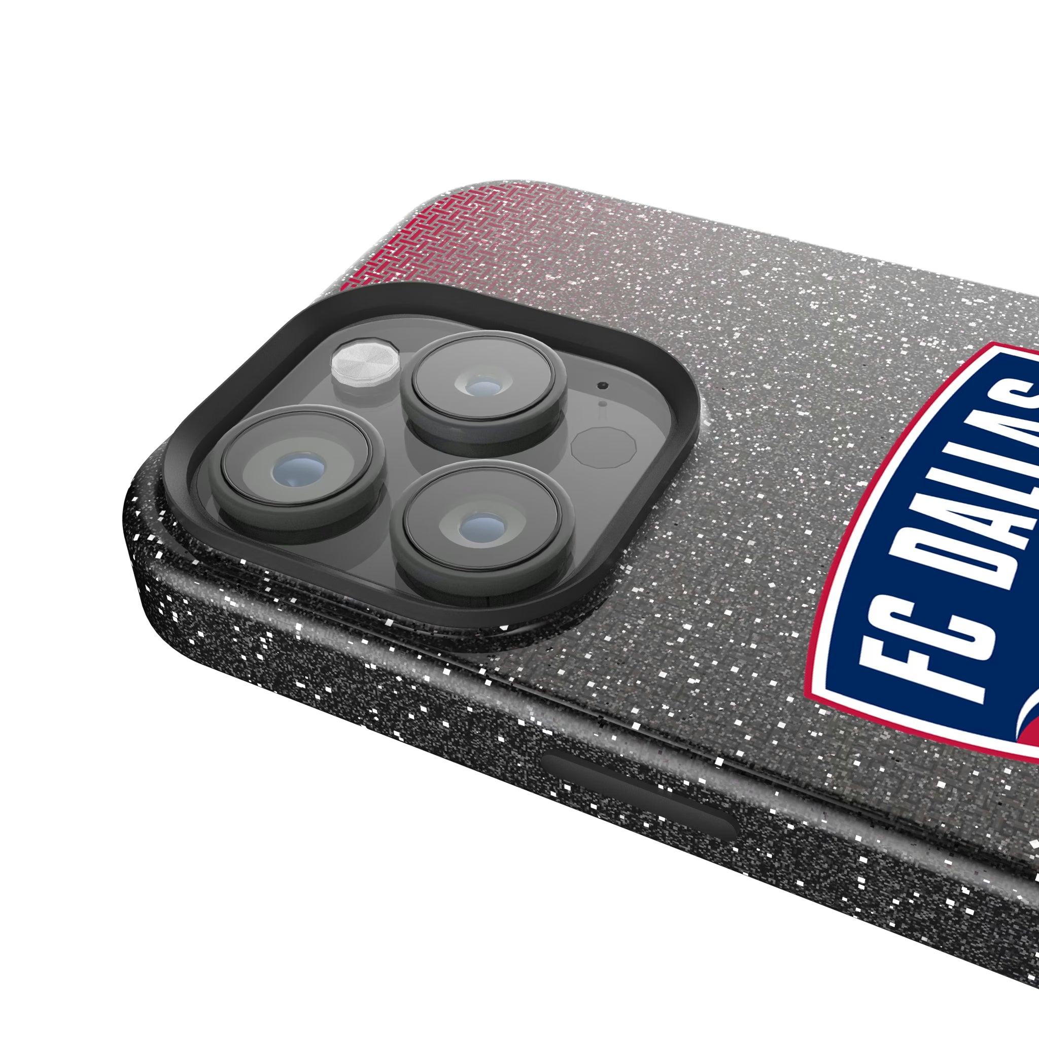 FC Dallas Linen iPhone Bling Phone Case for Apple iPhone - Detail
