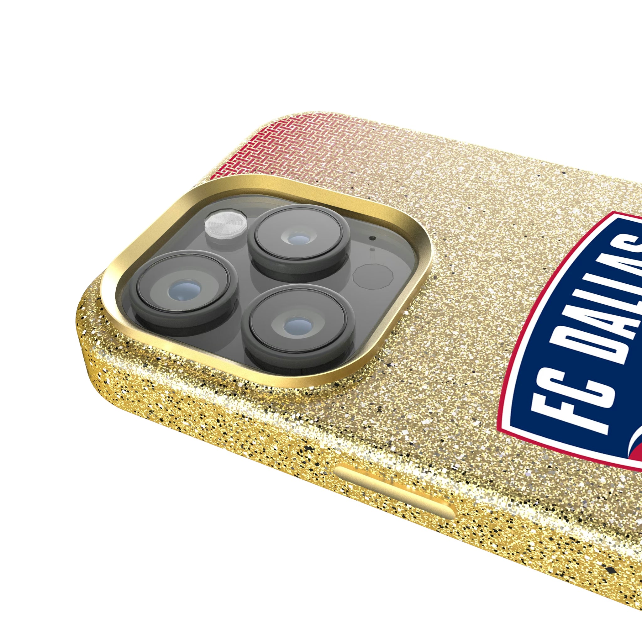 FC Dallas Linen iPhone Bling Phone Case for Apple iPhone - Detail