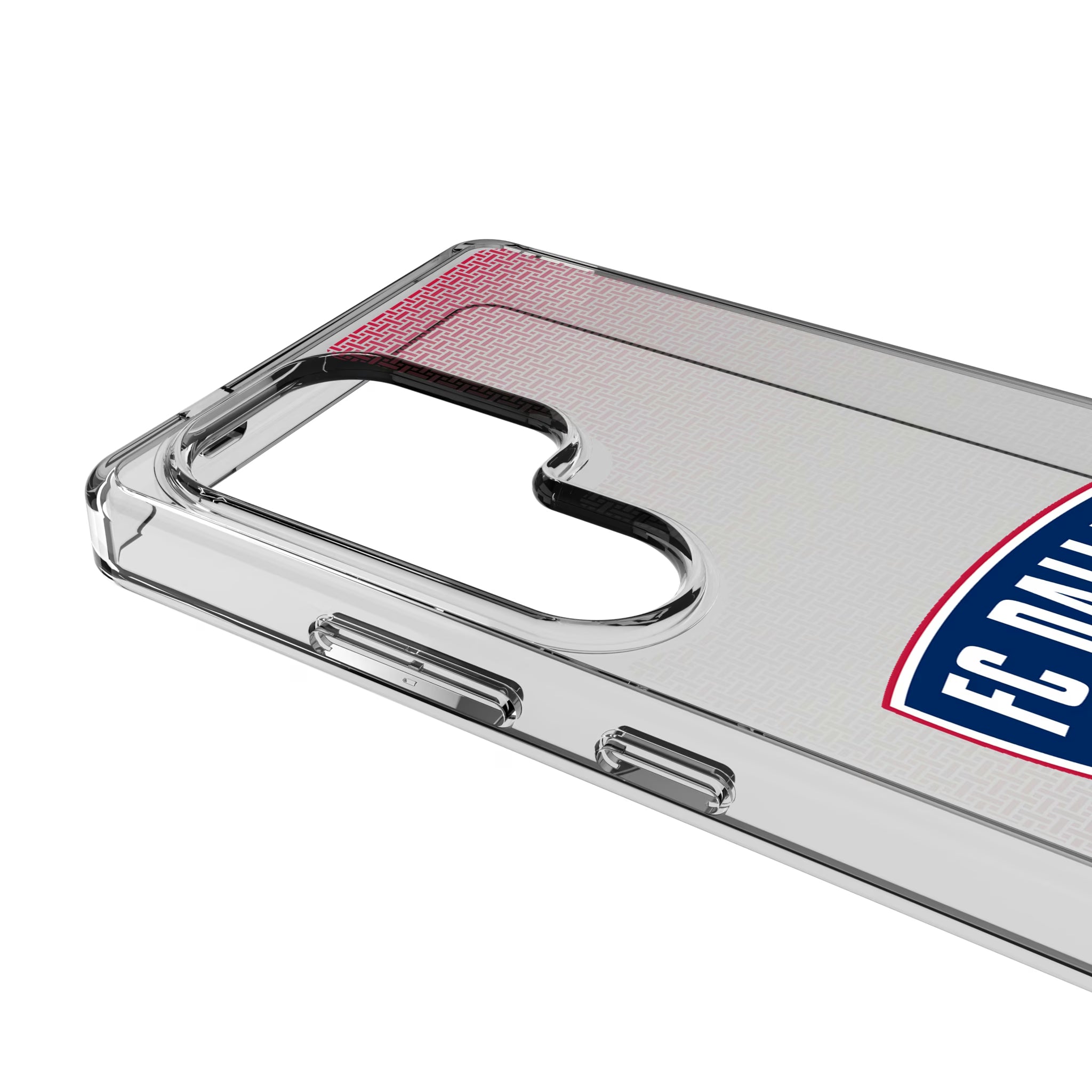 FC Dallas Linen Galaxy Clear Phone Case for Samsung Galaxy - Detail