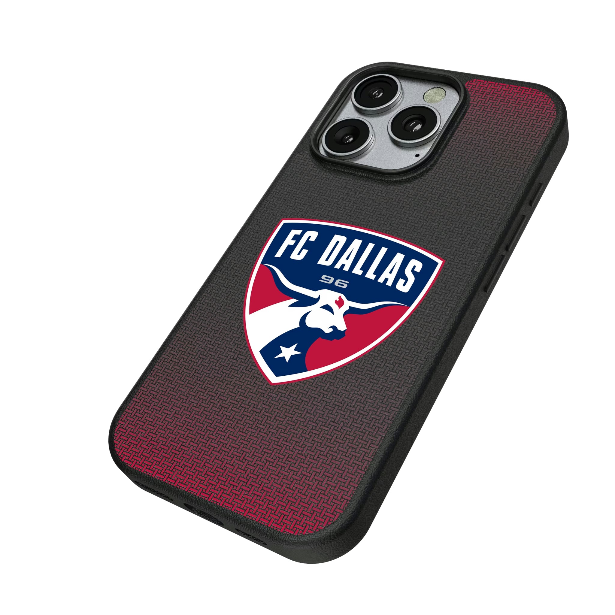 FC Dallas Linen iPhone MagSafe Compatible Phone Case for Apple iPhone - Isometric View