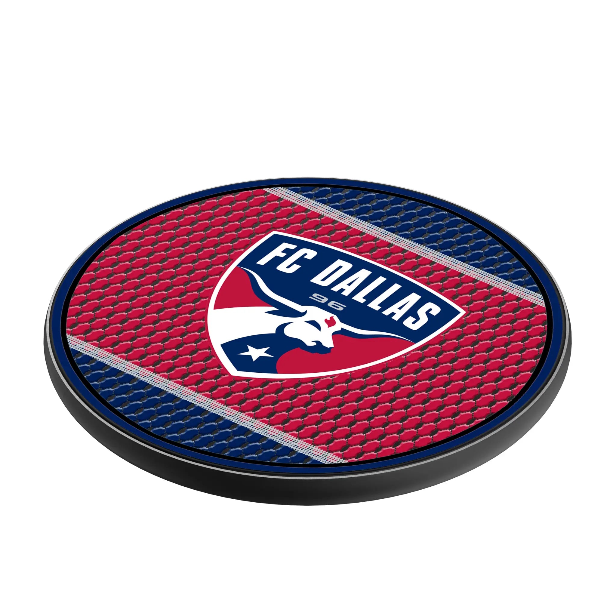 FC Dallas Mesh 15-Watt Wireless Charger - Isometric View