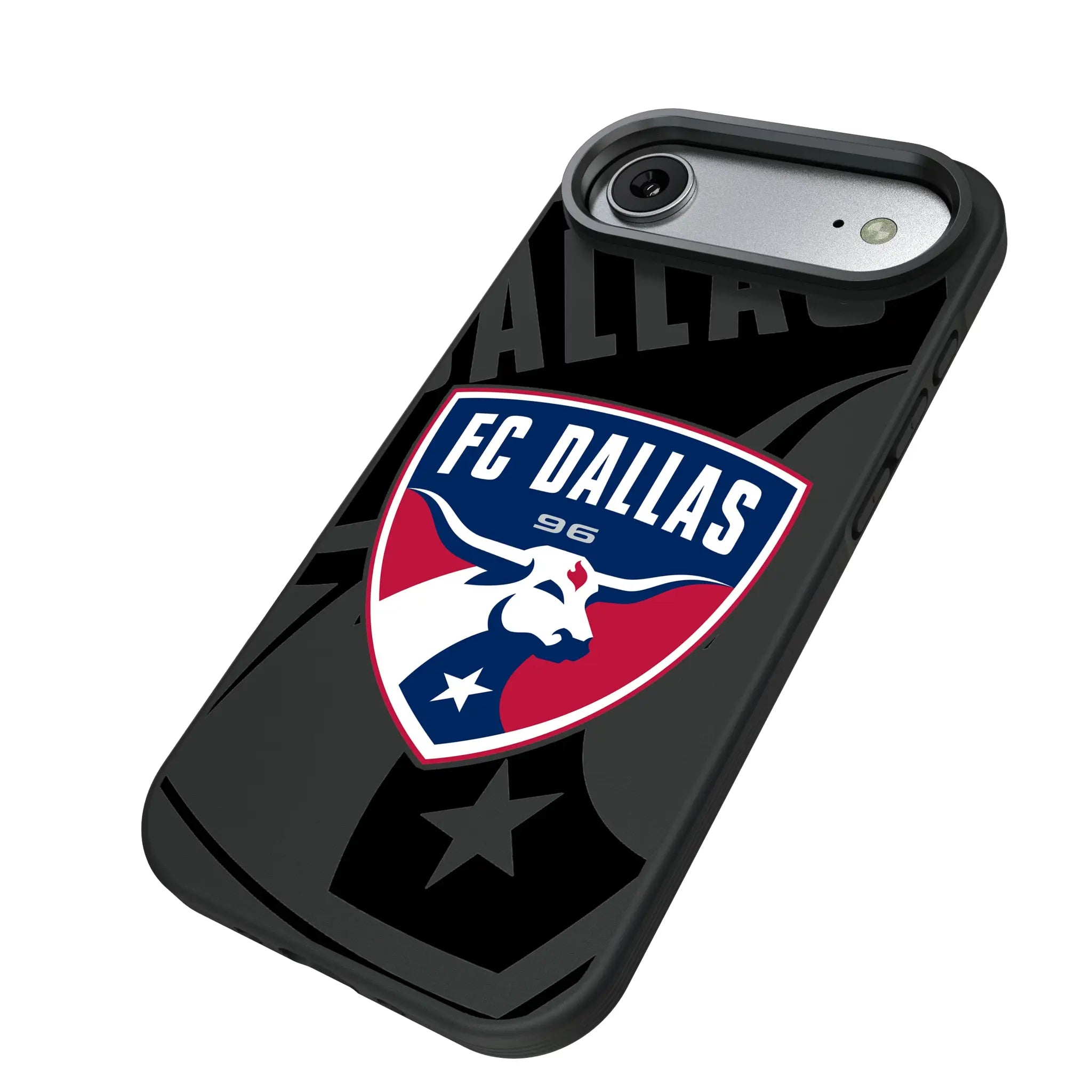 FC Dallas Monocolor Tilt iPhone Bump Phone Case for Apple iPhone - Isometric View#Device_iPhone Air