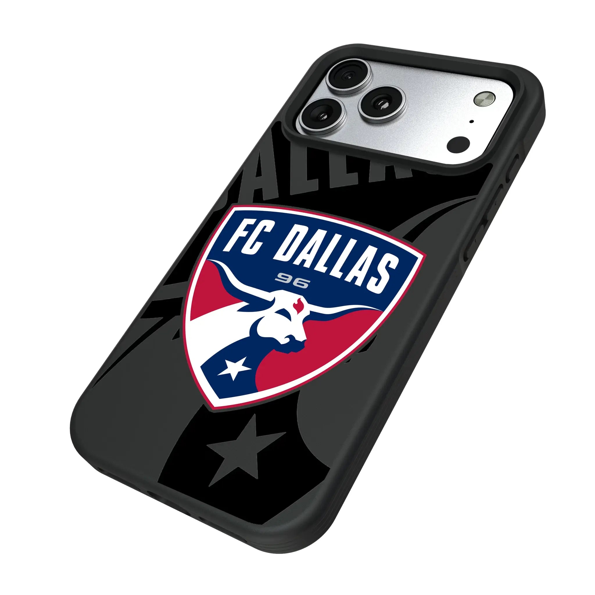 FC Dallas Monocolor Tilt iPhone Bump Phone Case for Apple iPhone - Isometric View#Device_iPhone 17 Pro Max