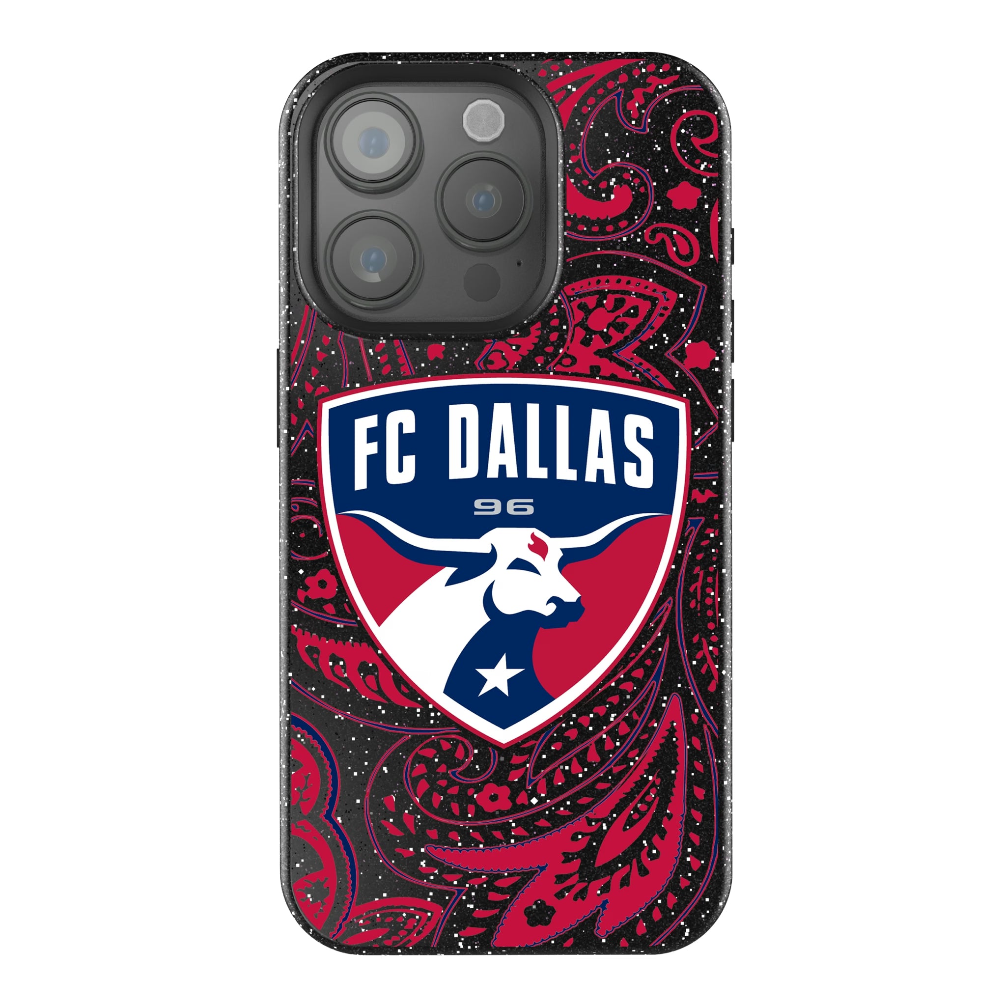 FC Dallas Paisley iPhone Bling Phone Case for Apple iPhone