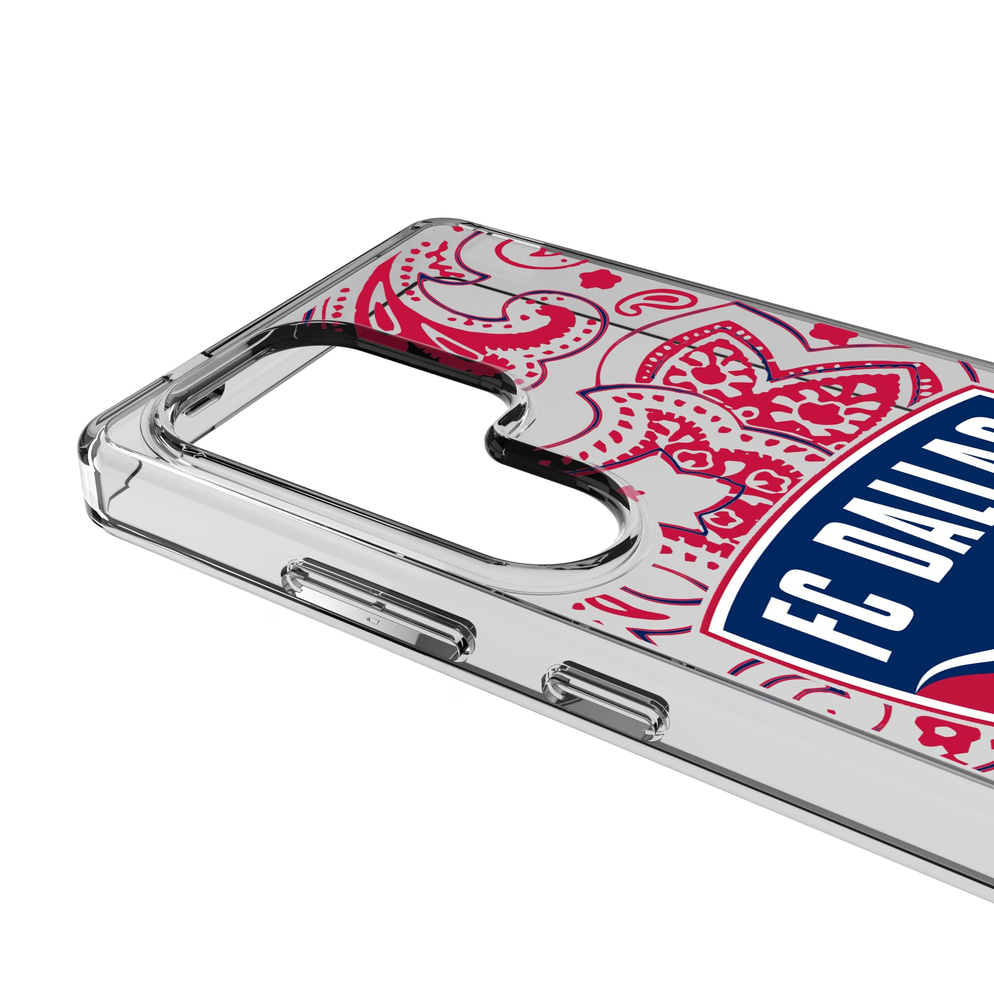 FC Dallas Paisley Galaxy Clear Phone Case for Samsung Galaxy - Detail