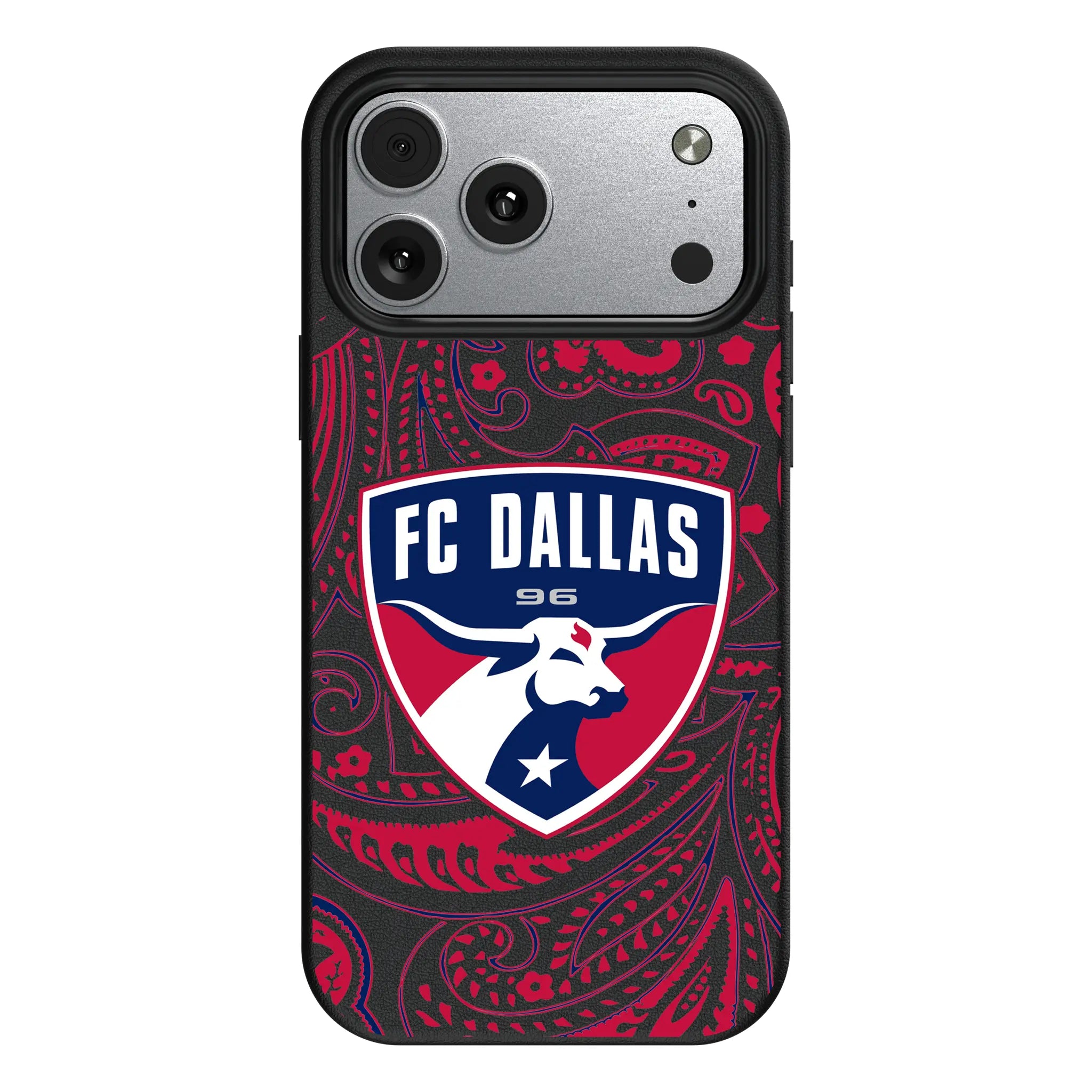 FC Dallas Paisley iPhone MagSafe Compatible Phone Case for Apple iPhone#Device_iPhone 17 Pro Max
