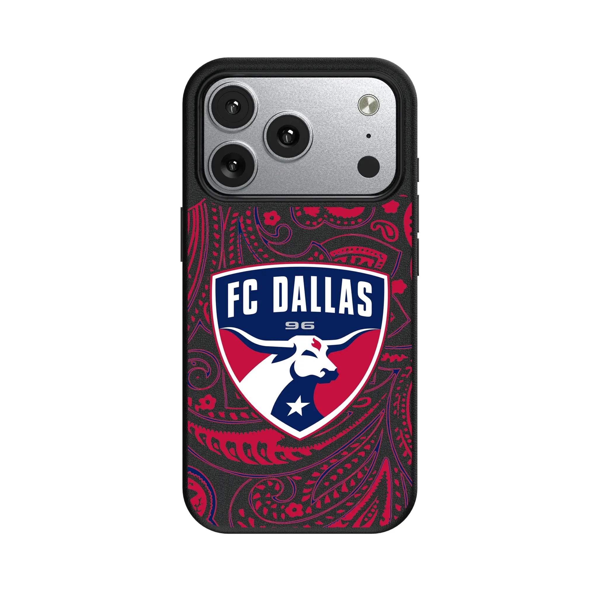 FC Dallas Paisley iPhone MagSafe Compatible Phone Case for Apple iPhone#Device_iPhone 17 Pro