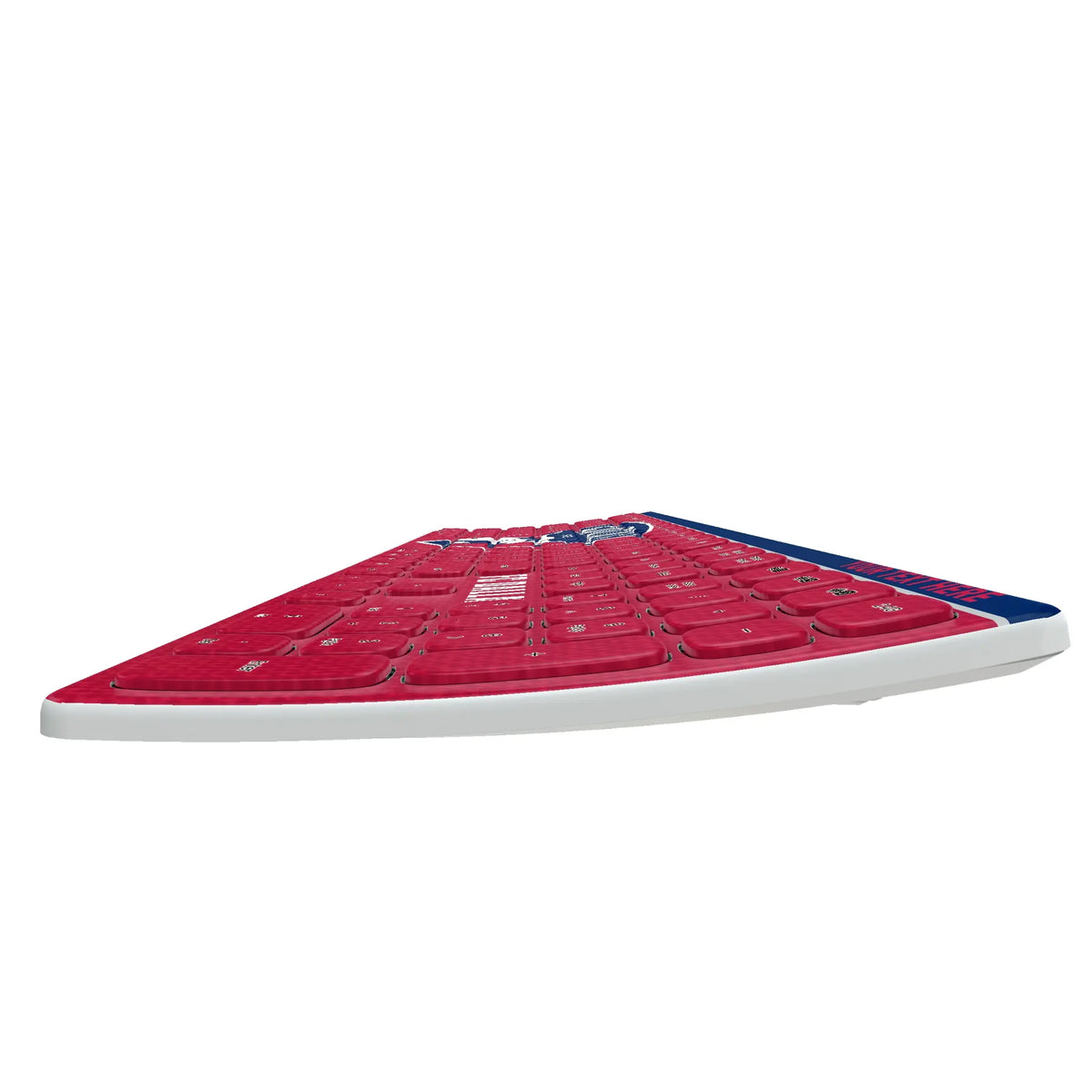 FC Dallas Personalized Endzone Solid KKB605 Curved Wireless Keyboard