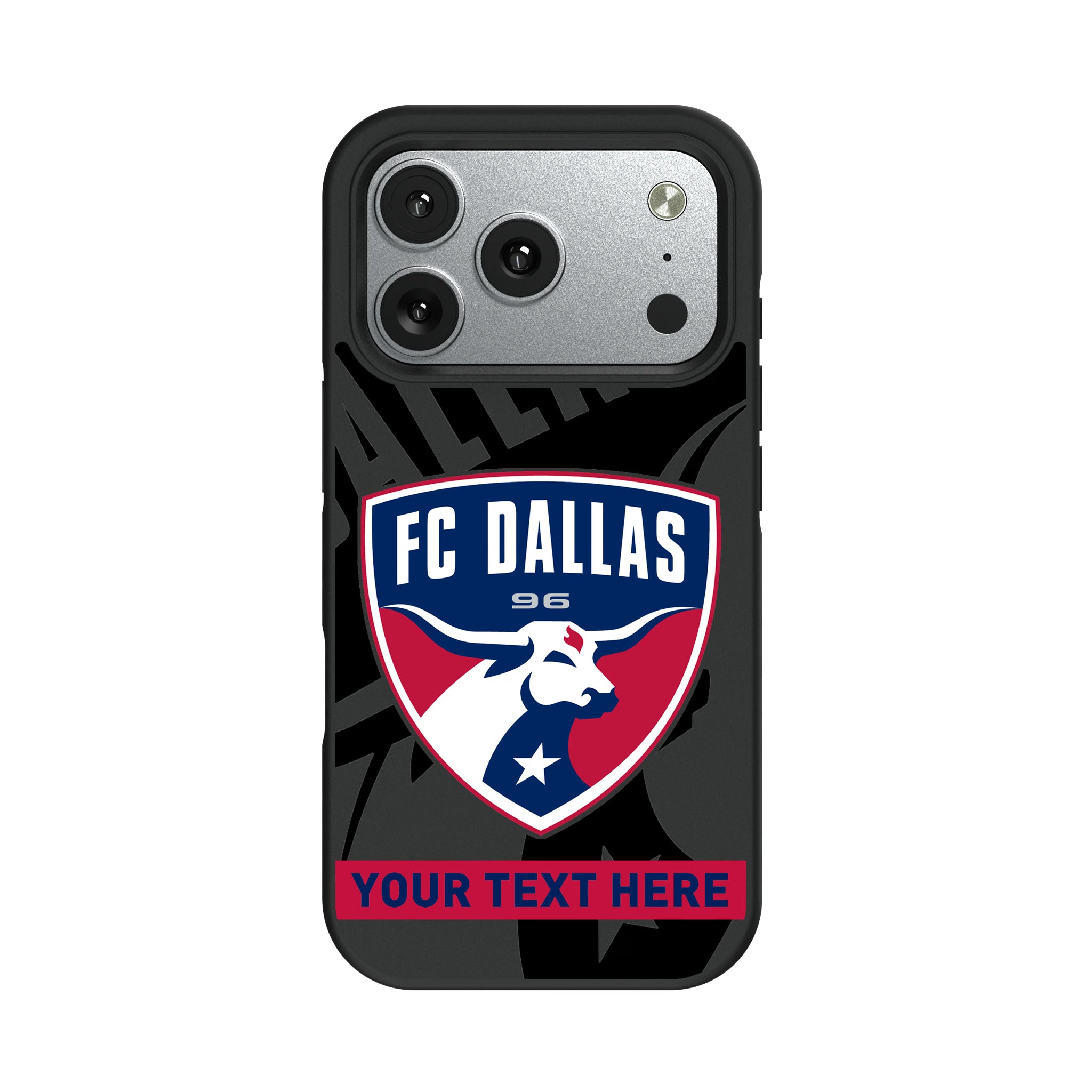 FC Dallas Personalized Tilt iPhone Bump Phone Case for Apple iPhone#Device_iPhone 17 Pro