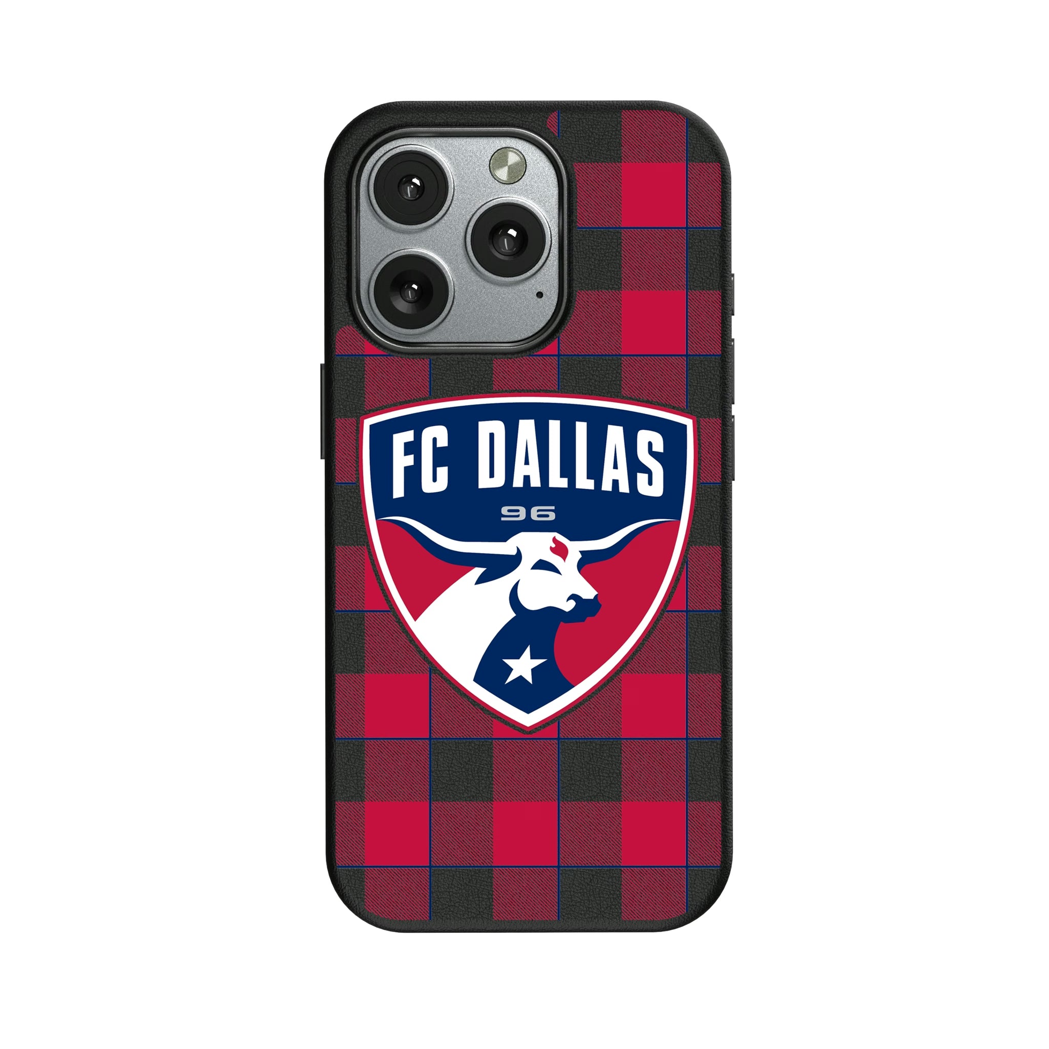 FC Dallas Plaid iPhone MagSafe Compatible Phone Case for Apple iPhone