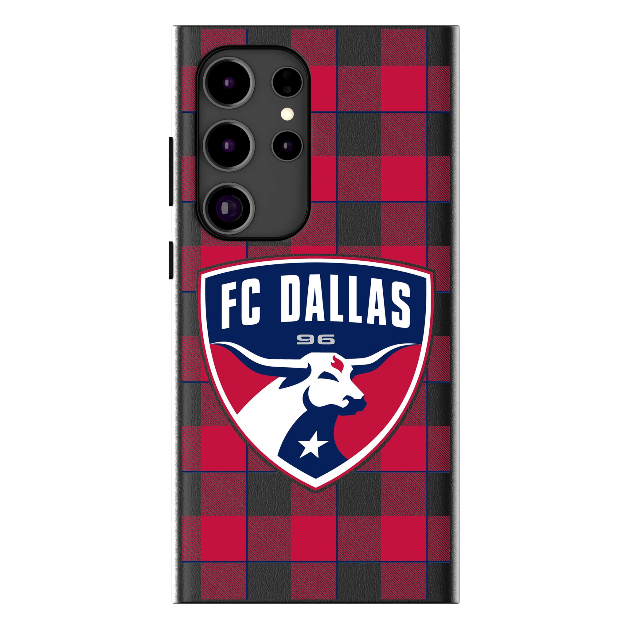 FC Dallas Plaid Galaxy MagSafe Compatible Phone Case for Samsung Galaxy