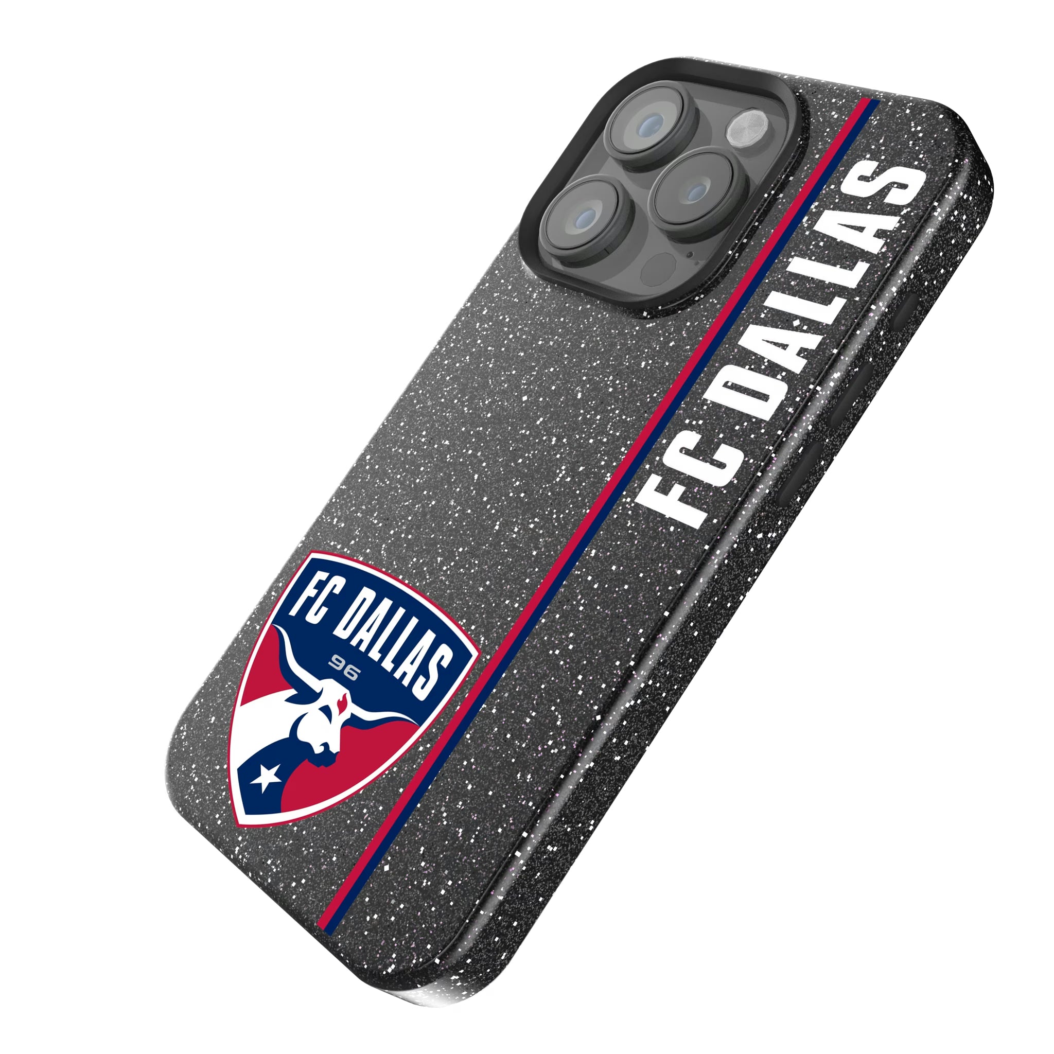FC Dallas Sidebar iPhone Bling Phone Case for Apple iPhone - Isometric View