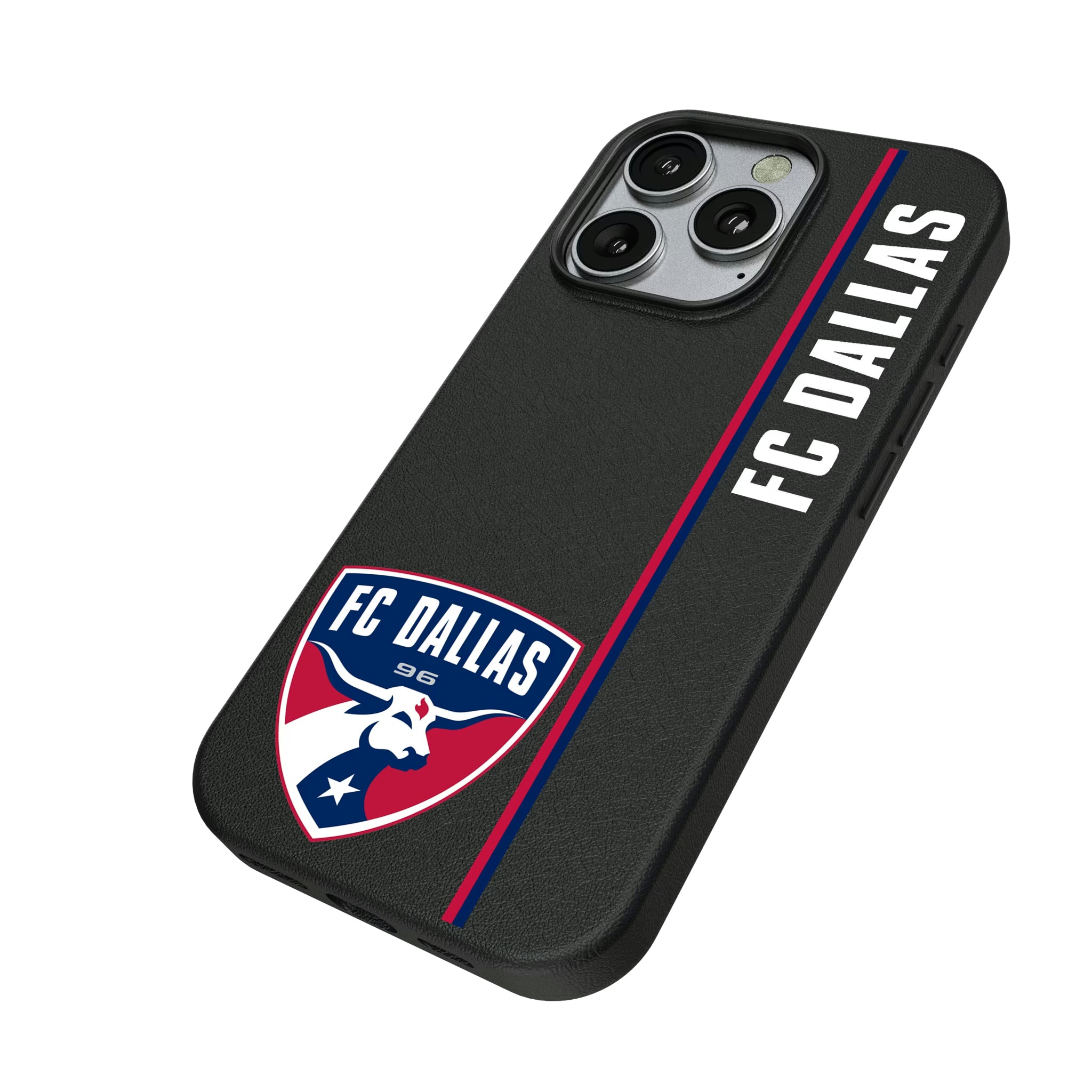 FC Dallas Sidebar iPhone MagSafe Compatible Phone Case for Apple iPhone - Isometric View